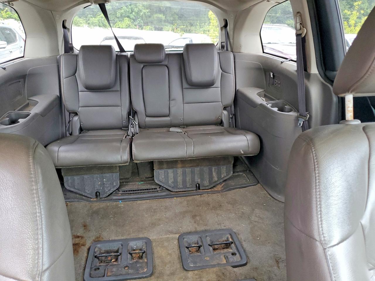 2013 Honda Odyssey Touring Black vin: 5FNRL5H99DB059487