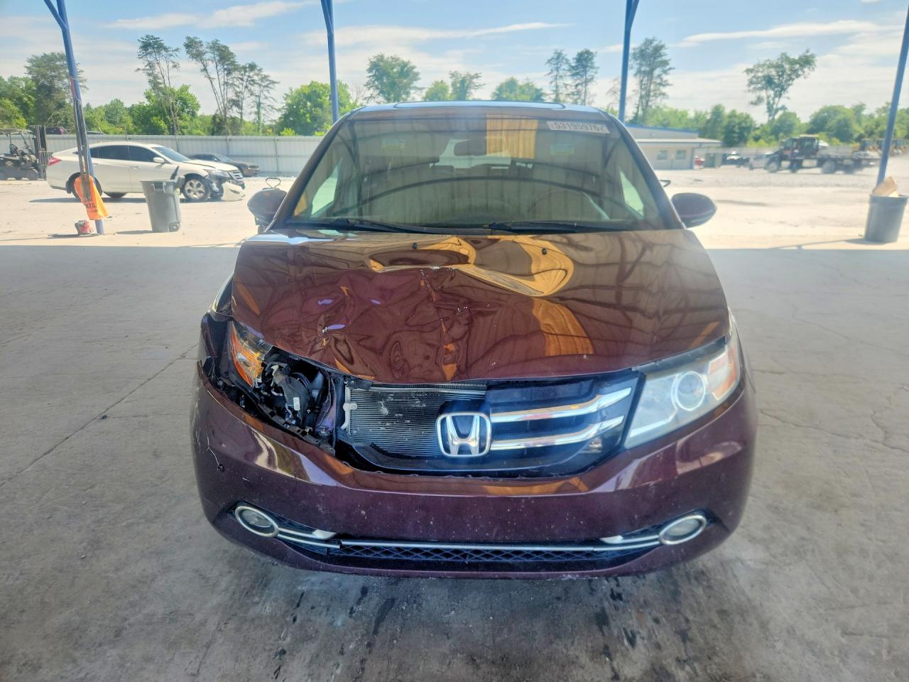 2014 Honda Odyssey Touring Black vin: 5FNRL5H99EB021937