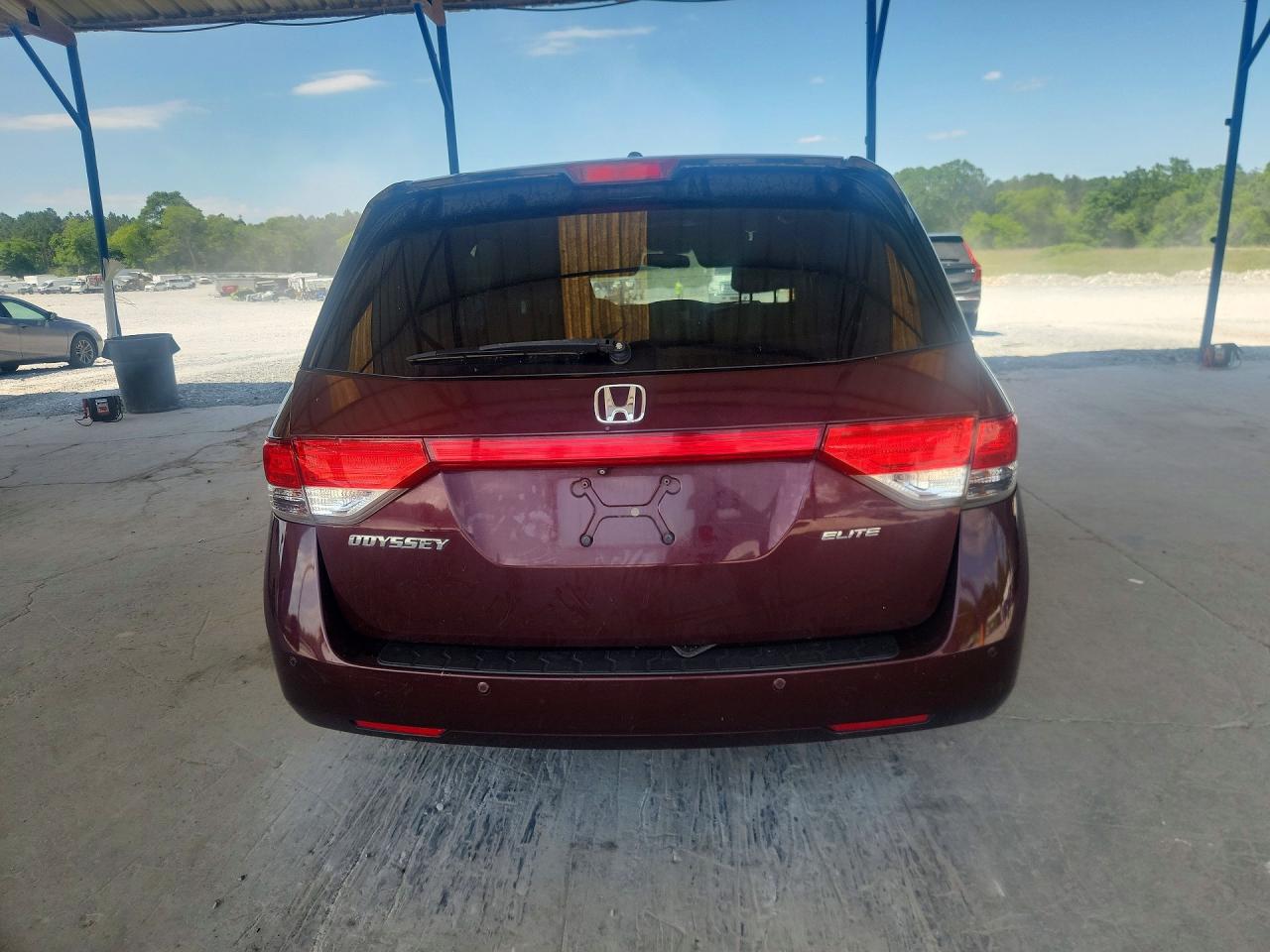 2014 Honda Odyssey Touring Black vin: 5FNRL5H99EB021937