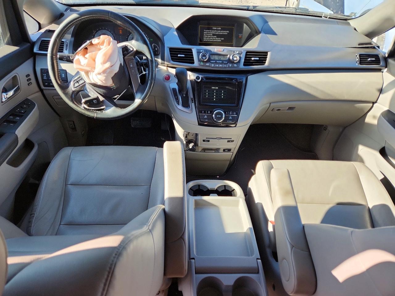 2015 Honda Odyssey Touring Blue vin: 5FNRL5H99FB013449