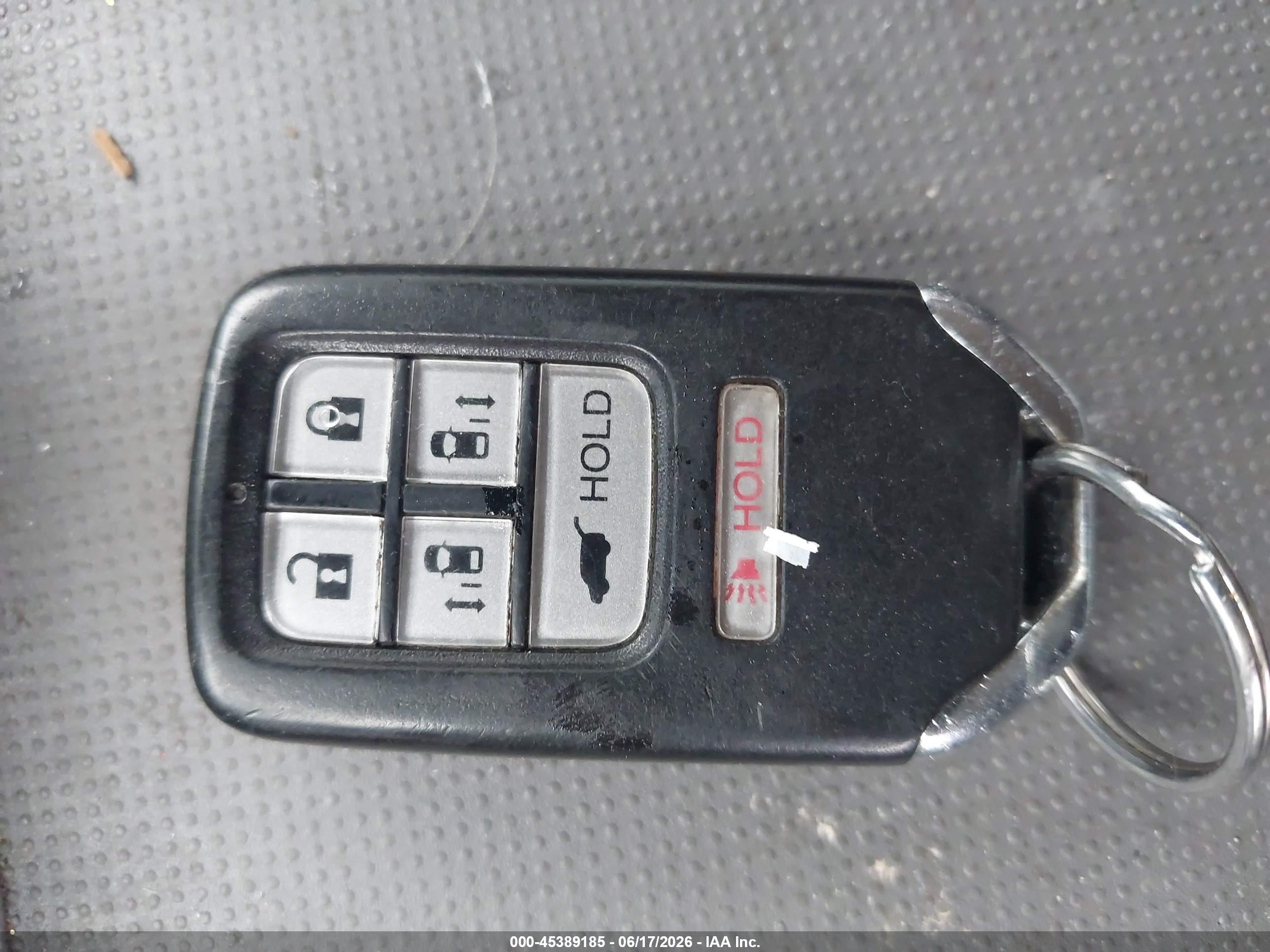 2015 Honda Odyssey Touring/touring Elite Черный vin: 5FNRL5H99FB039422
