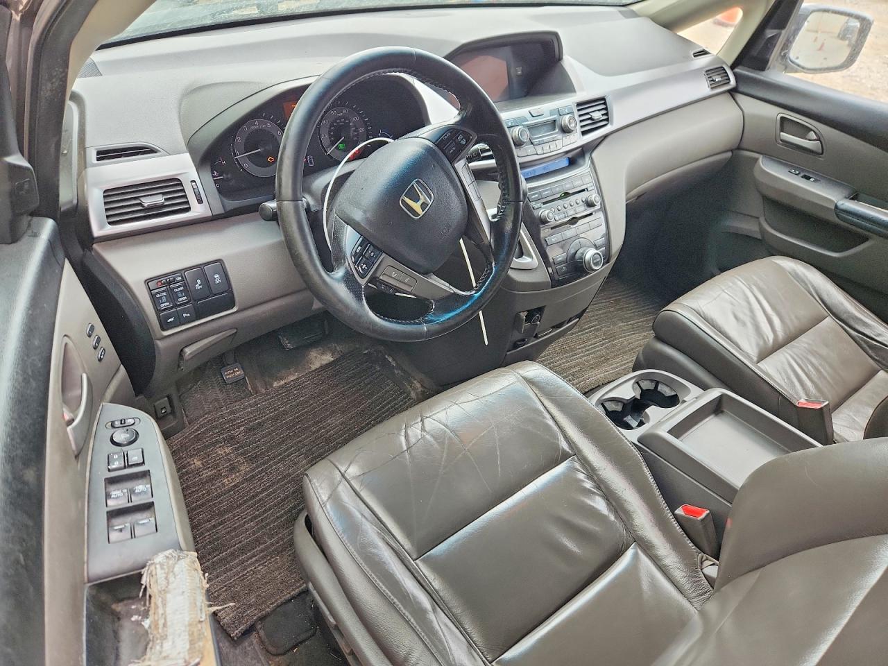 2011 Honda Odyssey Touring Угольный vin: 5FNRL5H9XBB049161