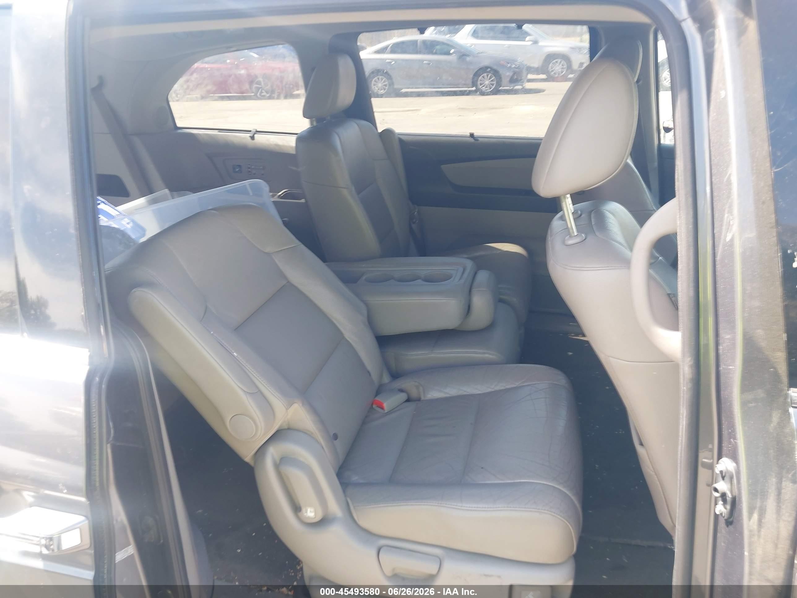 2012 Honda Odyssey Touring/touring Elite Blue vin: 5FNRL5H9XCB028277