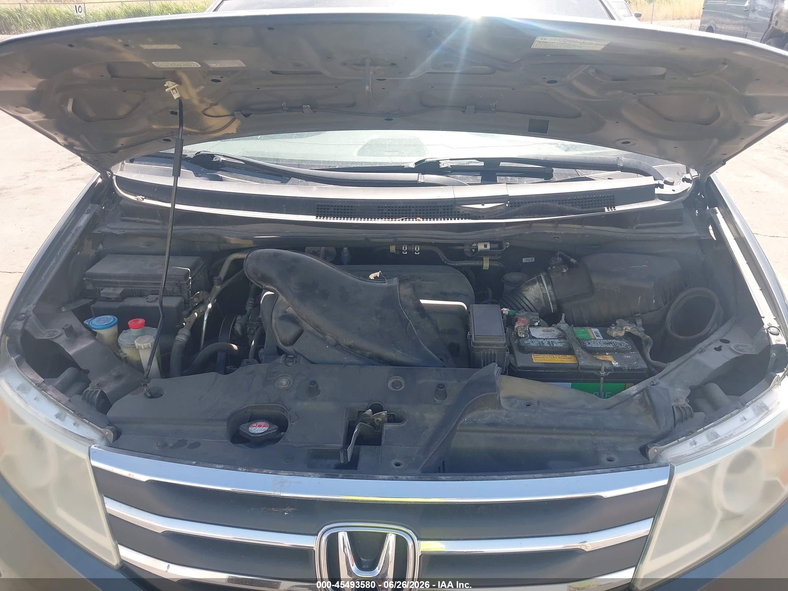 2012 Honda Odyssey Touring/touring Elite Blue vin: 5FNRL5H9XCB028277