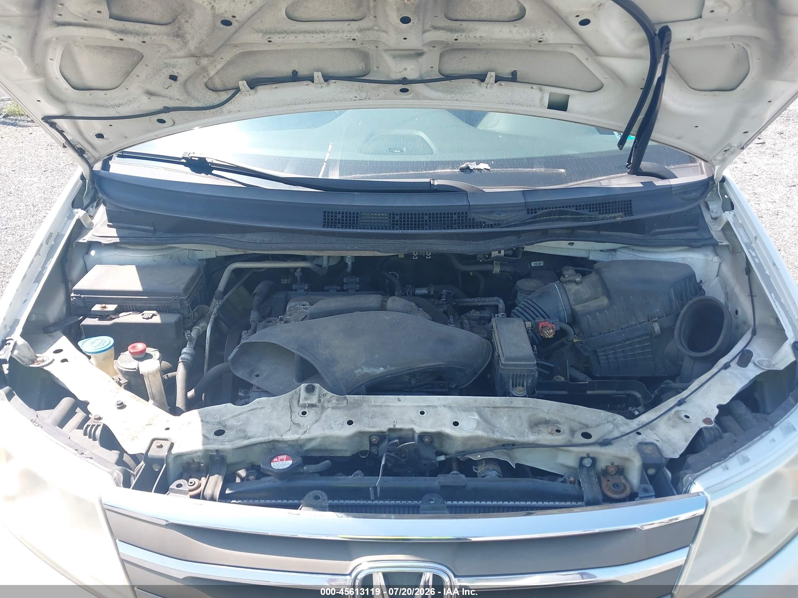 2012 Honda Odyssey Touring/touring Elite White vin: 5FNRL5H9XCB050070