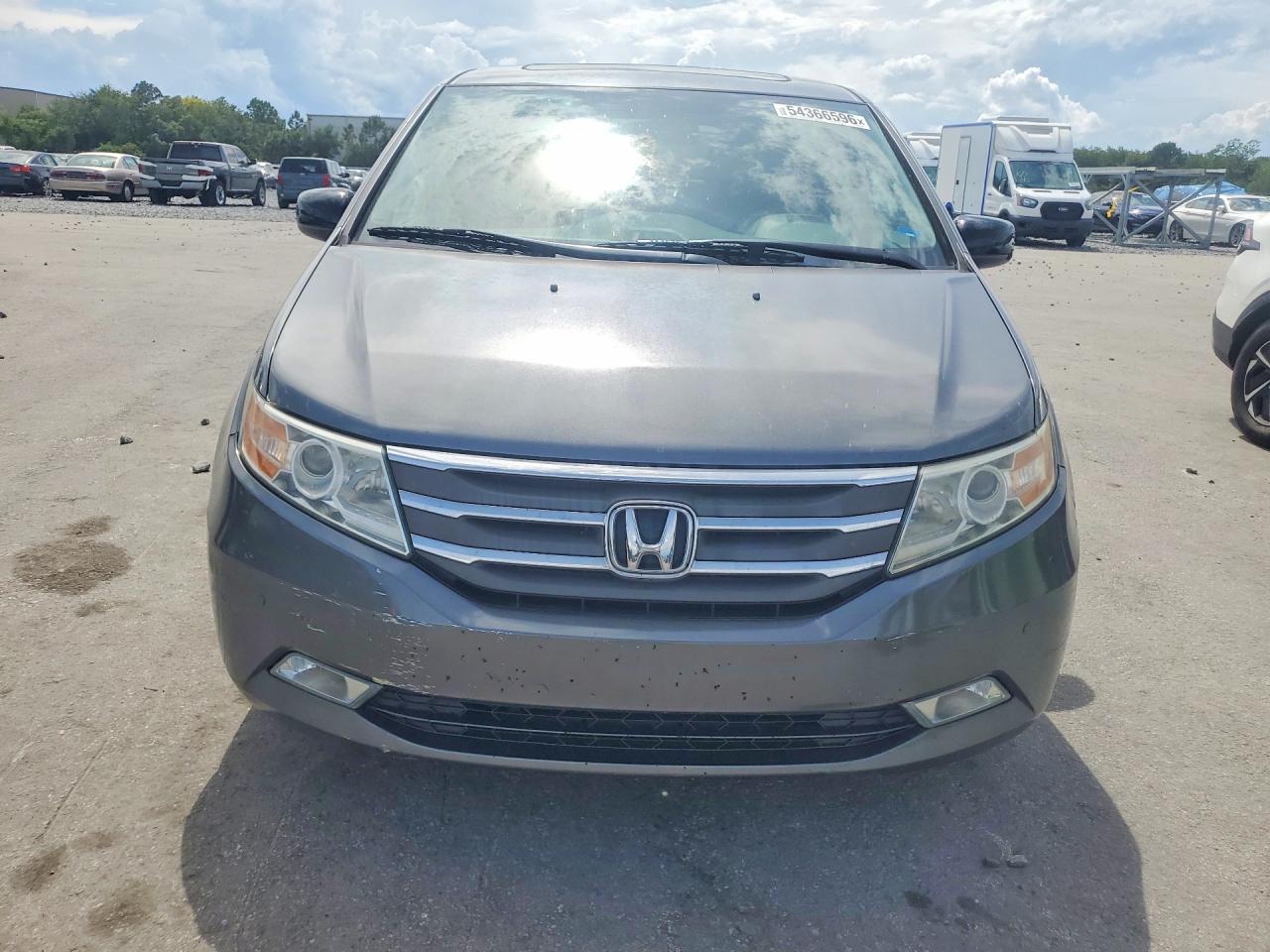 2013 Honda Odyssey Touring Серый vin: 5FNRL5H9XDB009987