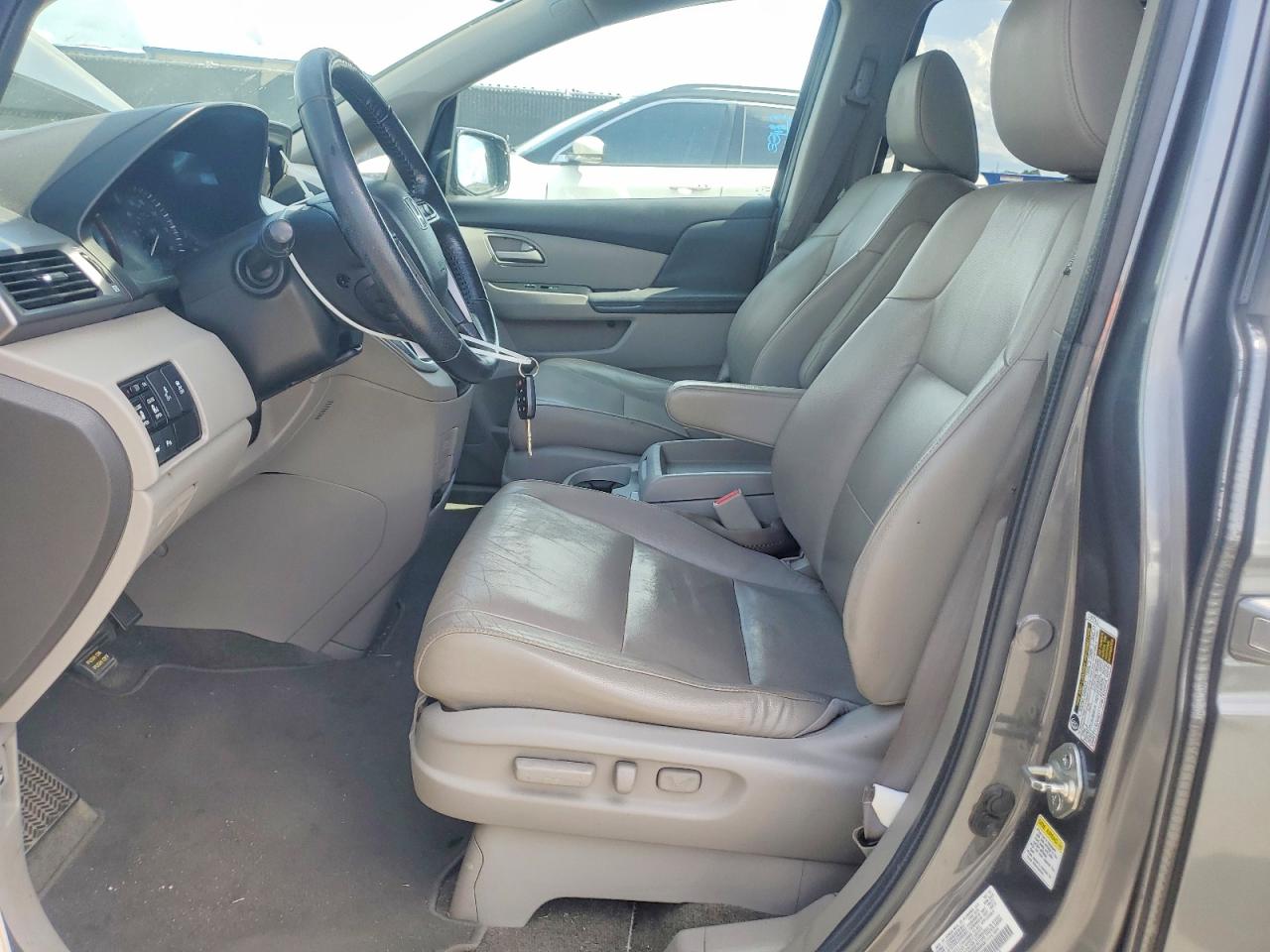 2013 Honda Odyssey Touring Серый vin: 5FNRL5H9XDB009987