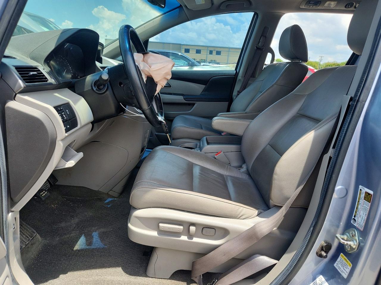 2013 Honda Odyssey Touring Blue vin: 5FNRL5H9XDB015420