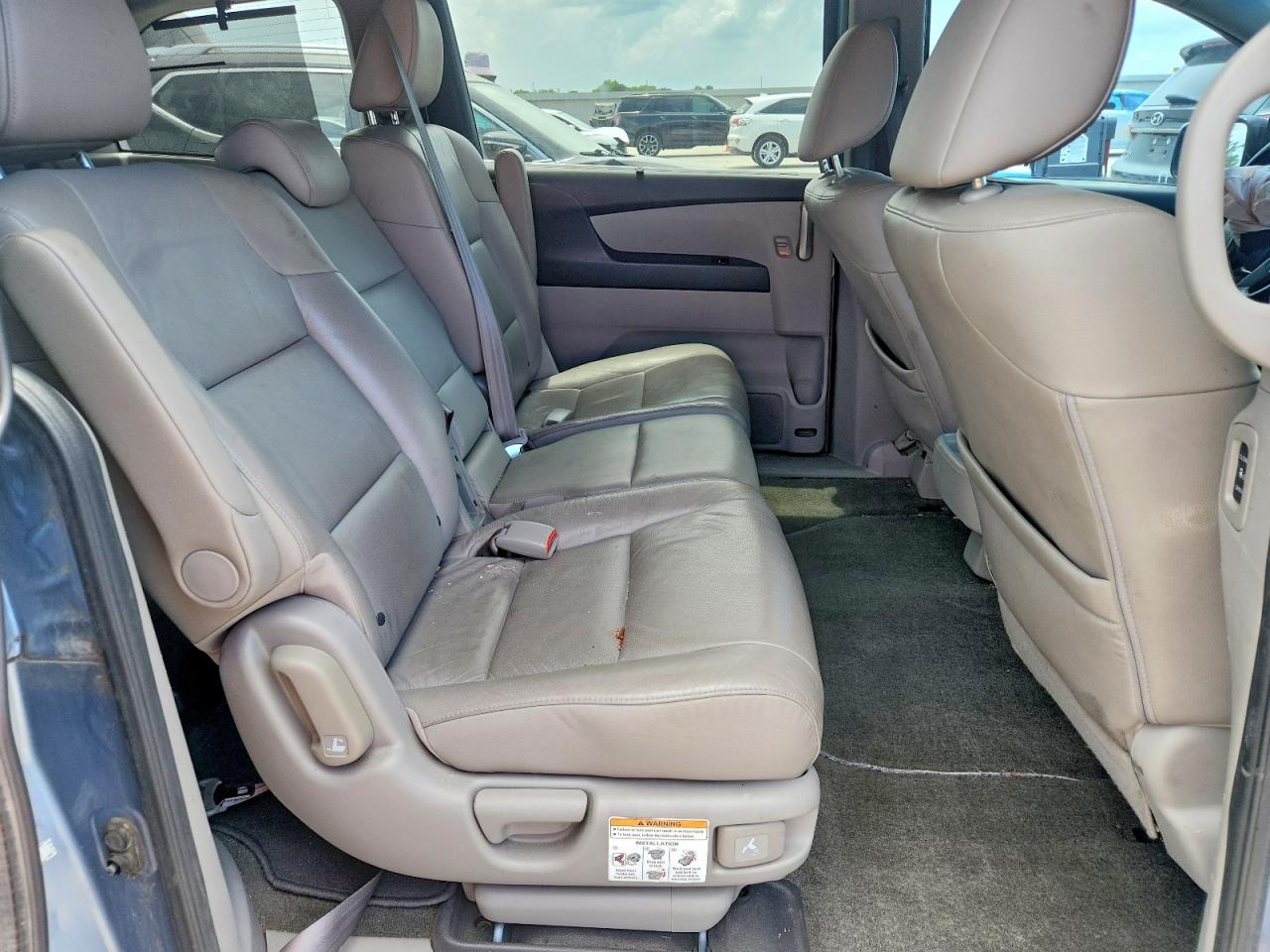 2013 Honda Odyssey Touring Blue vin: 5FNRL5H9XDB015420