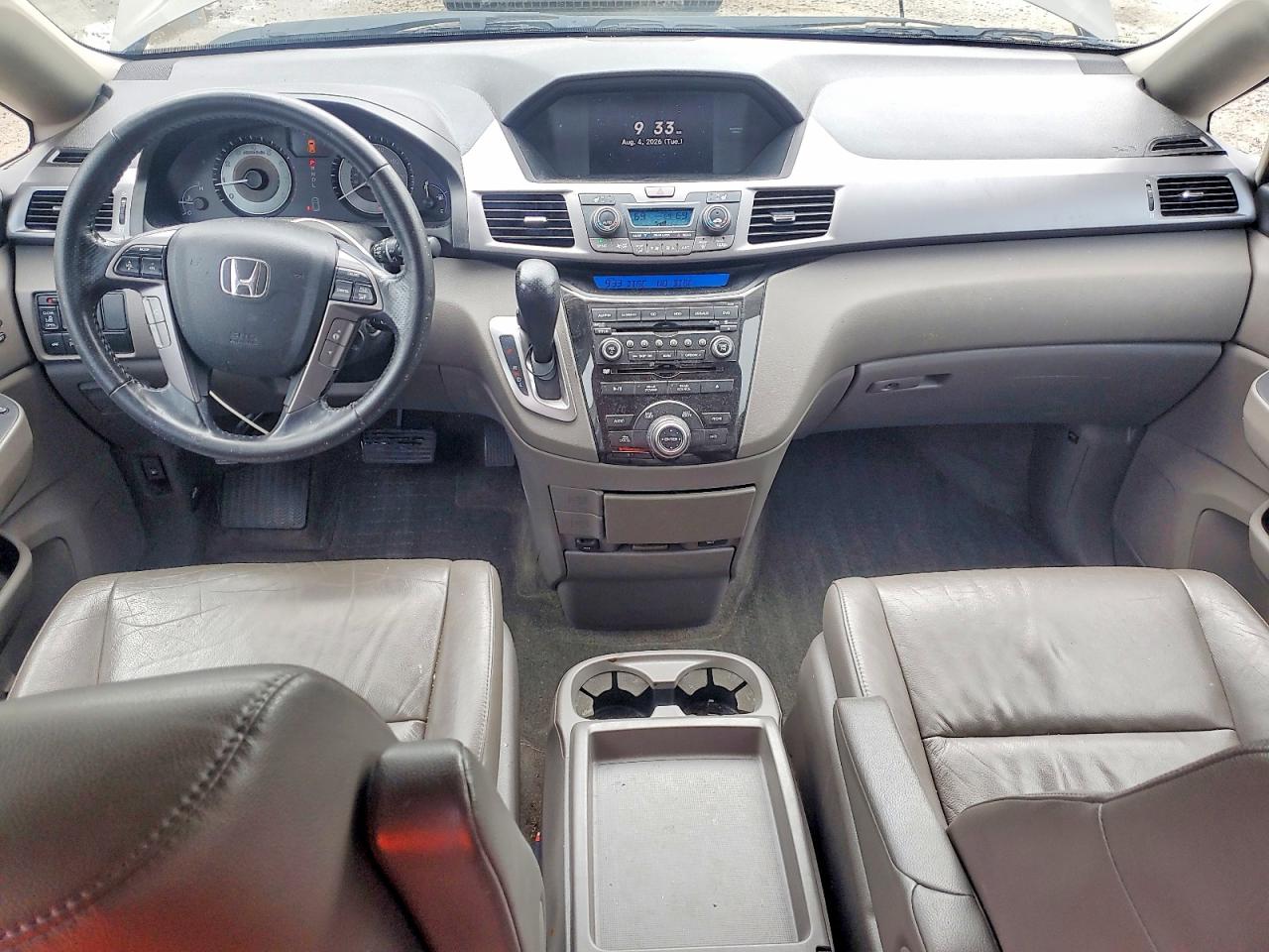 2013 Honda Odyssey Touring Gray vin: 5FNRL5H9XDB034985