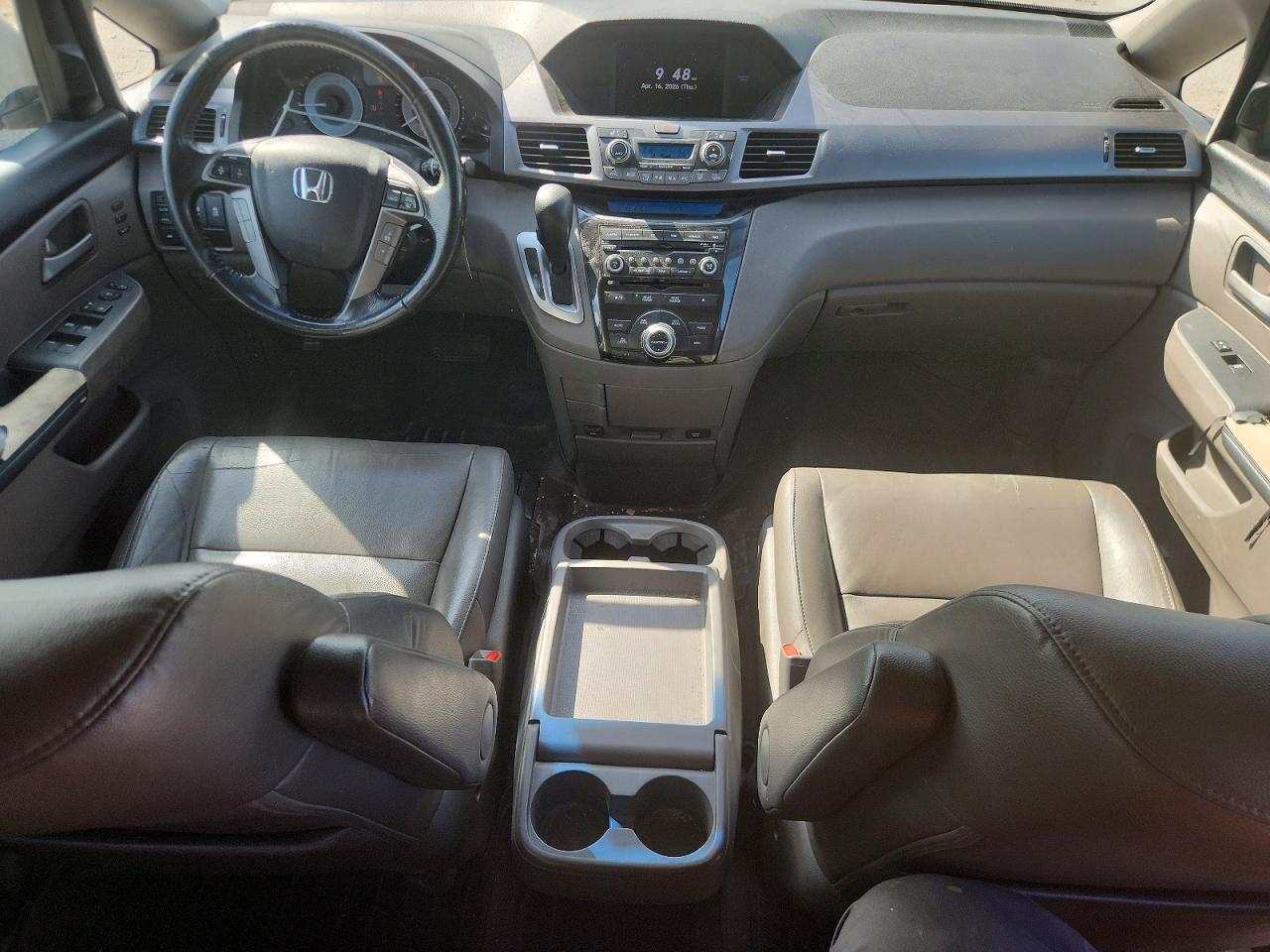 2013 Honda Odyssey Touring Серый vin: 5FNRL5H9XDB089260