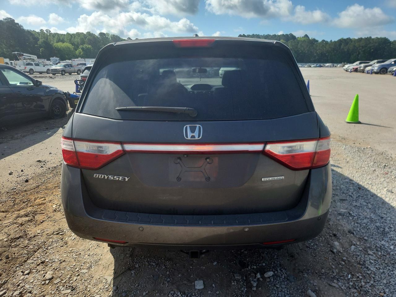 2013 Honda Odyssey Touring Серый vin: 5FNRL5H9XDB089260