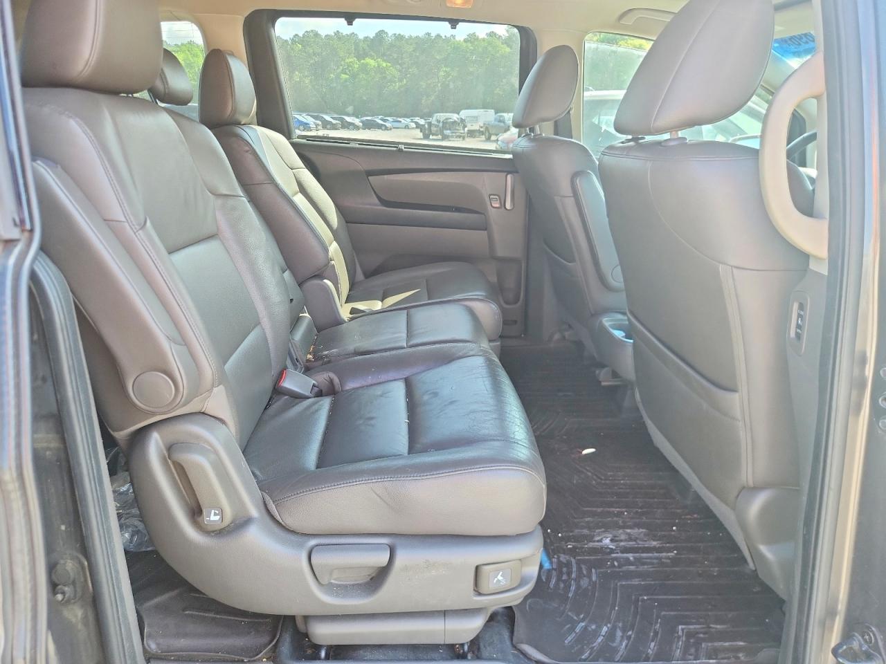 2013 Honda Odyssey Touring Серый vin: 5FNRL5H9XDB089260