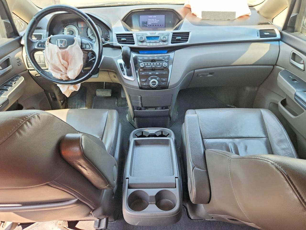 2013 Honda Odyssey Touring Black vin: 5FNRL5H9XDB503413