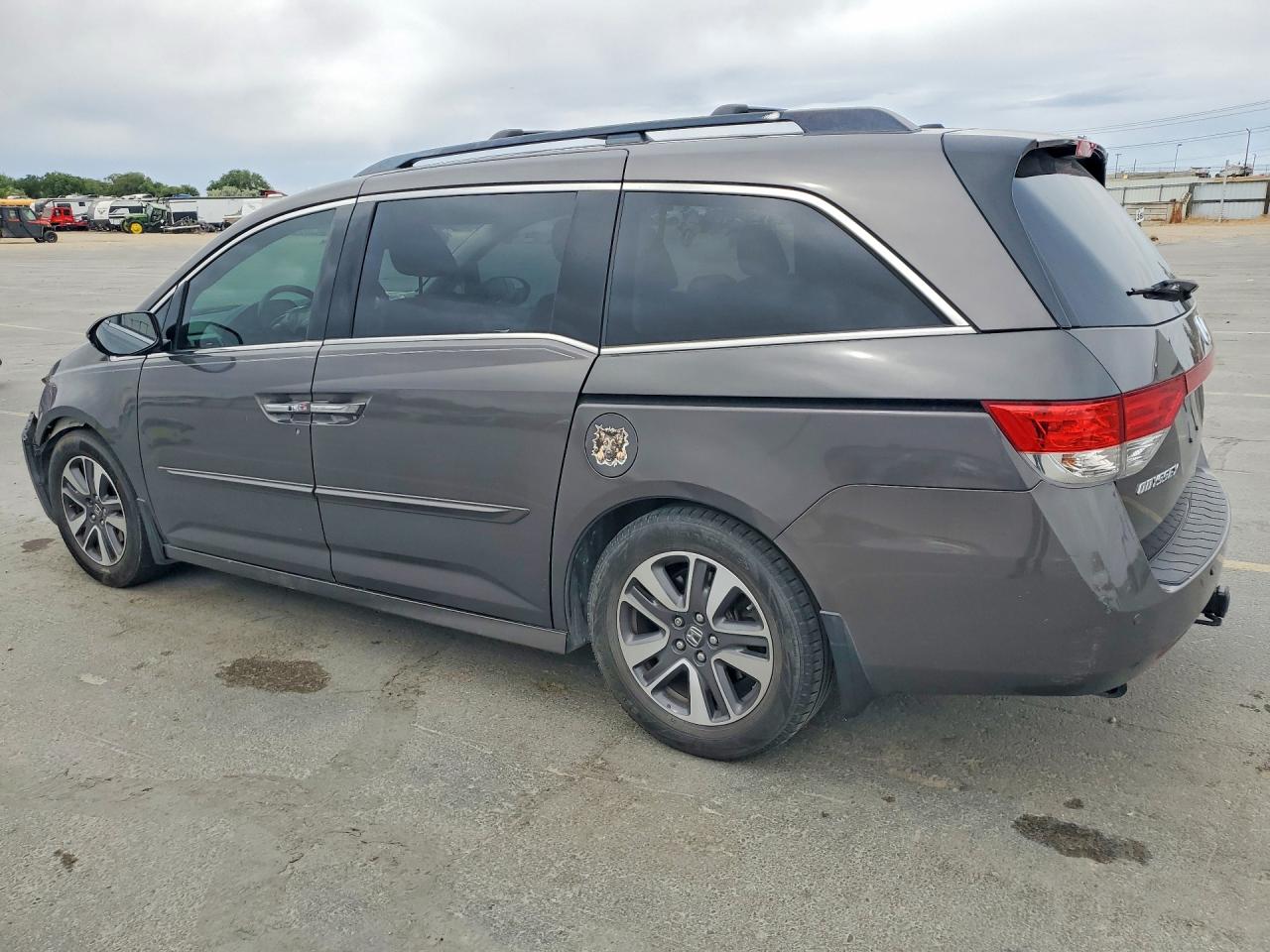 2014 Honda Odyssey Touring Серый vin: 5FNRL5H9XEB005908