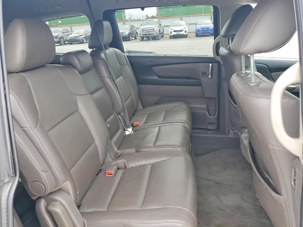 2014 Honda Odyssey Touring Серый vin: 5FNRL5H9XEB005908