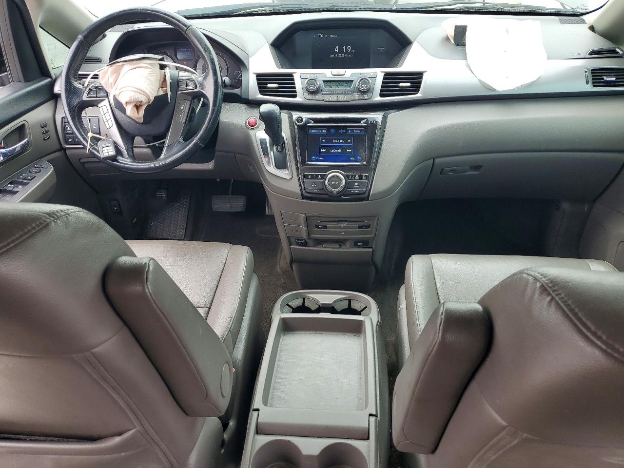 2014 Honda Odyssey Touring Серый vin: 5FNRL5H9XEB005908