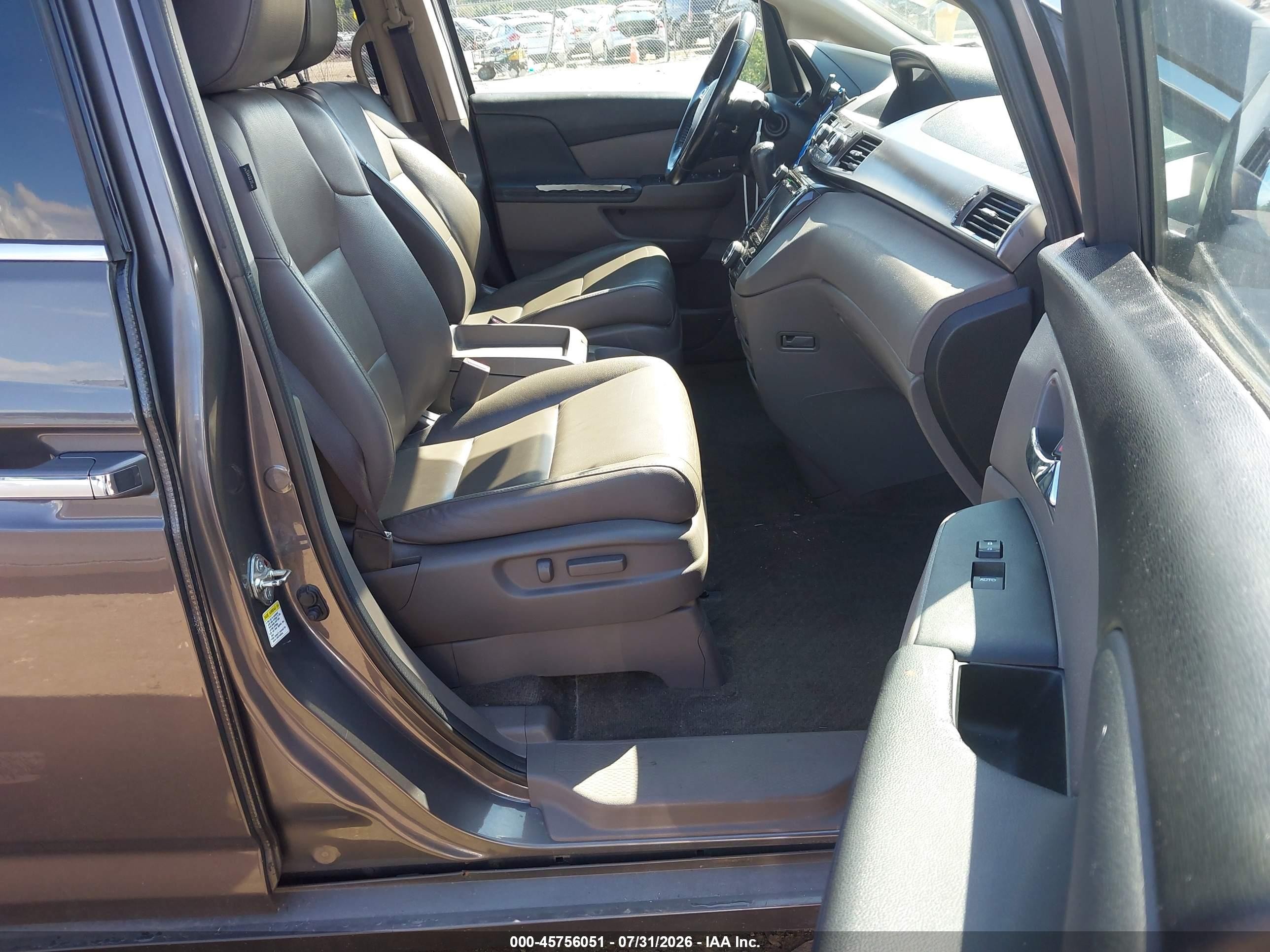 2014 Honda Odyssey Touring/touring Elite Серый vin: 5FNRL5H9XEB017802