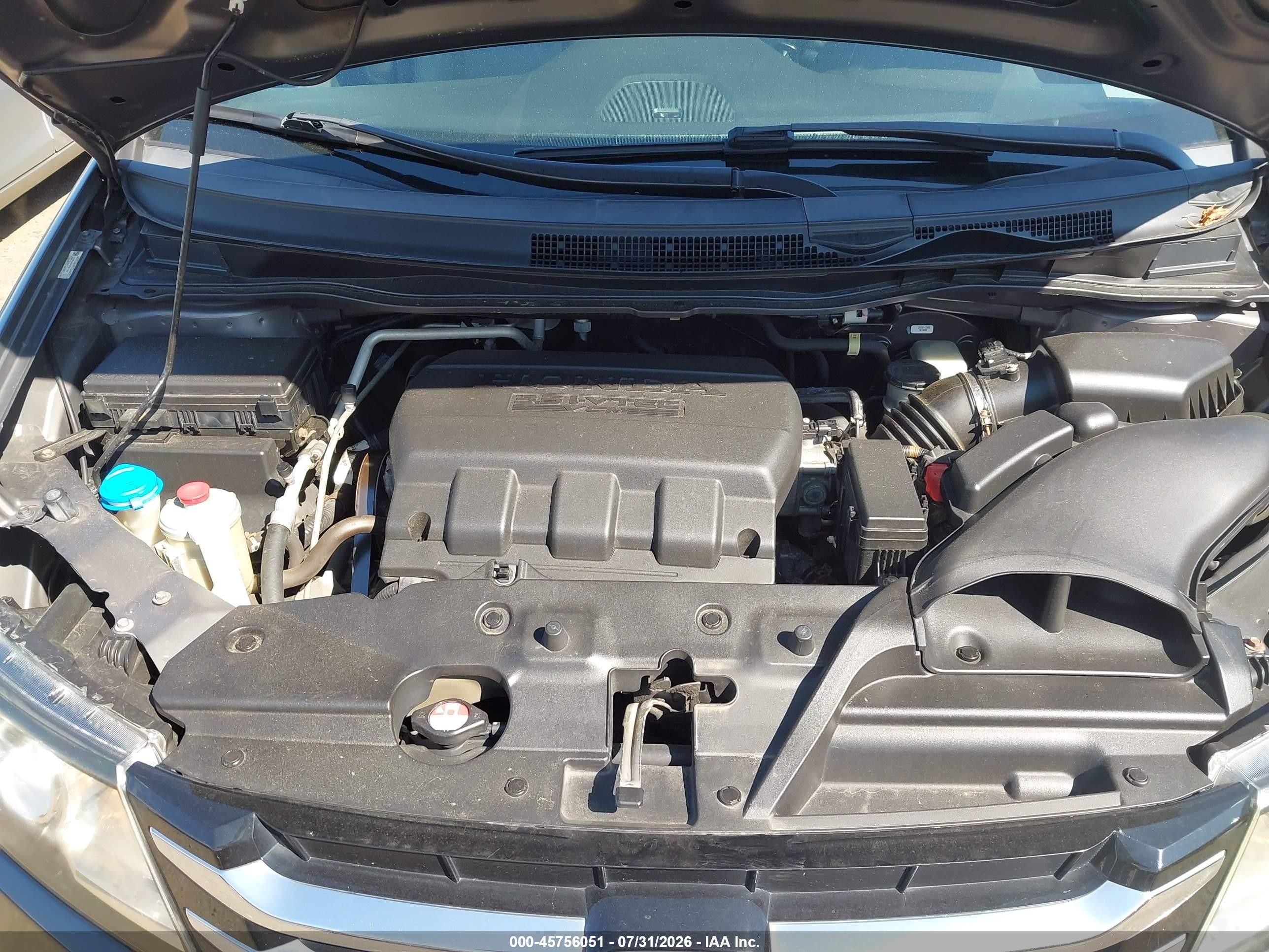 2014 Honda Odyssey Touring/touring Elite Серый vin: 5FNRL5H9XEB017802