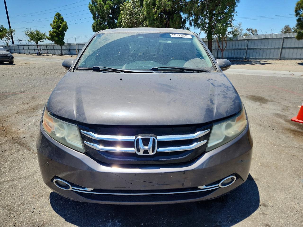 2014 Honda Odyssey Touring/touring Elite Charcoal vin: 5FNRL5H9XEB093231