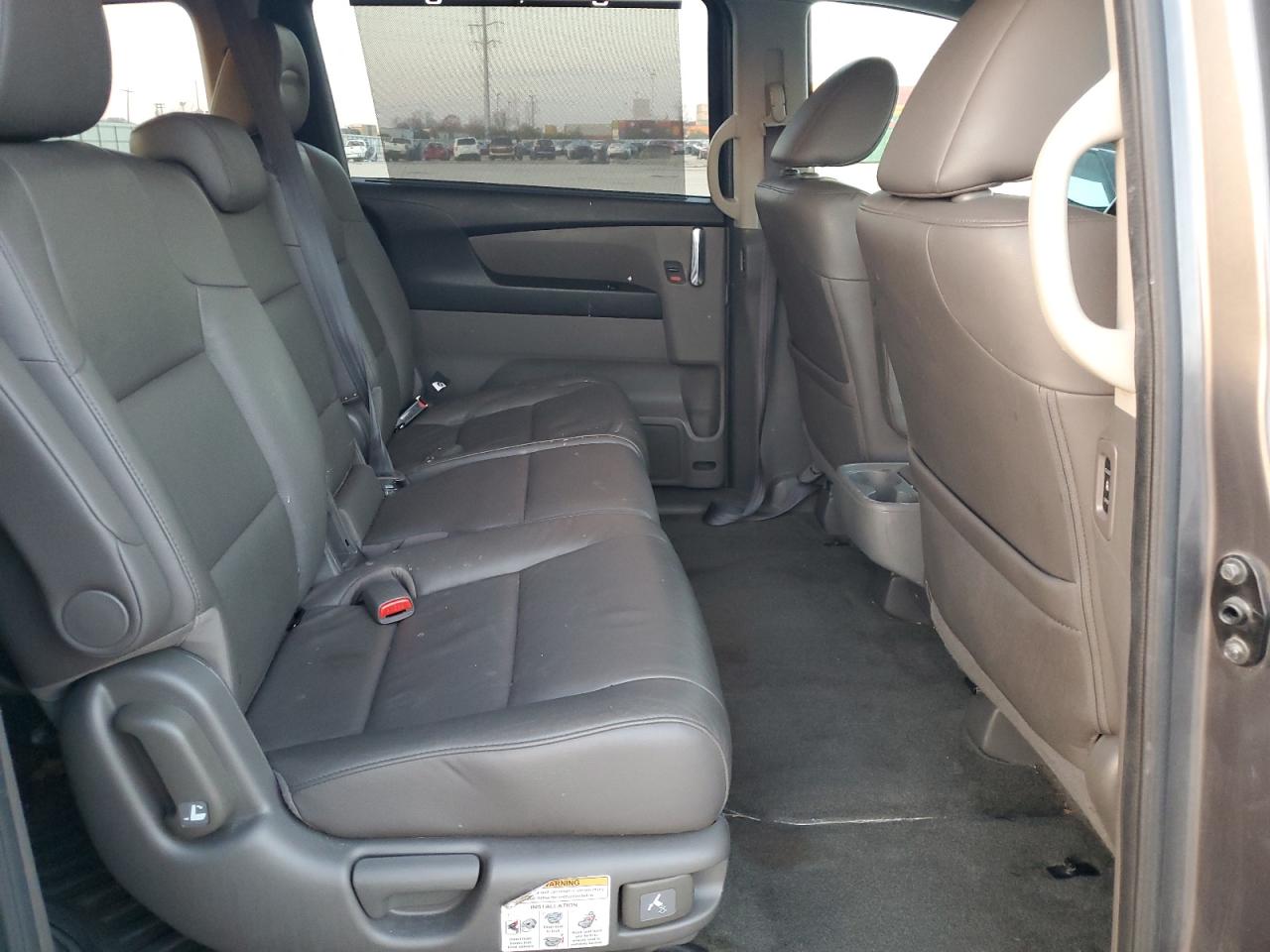 2014 Honda Odyssey Touring Gray vin: 5FNRL5H9XEB106205