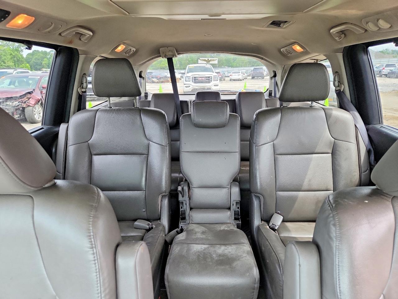 2014 Honda Odyssey Touring Gray vin: 5FNRL5H9XEB125451