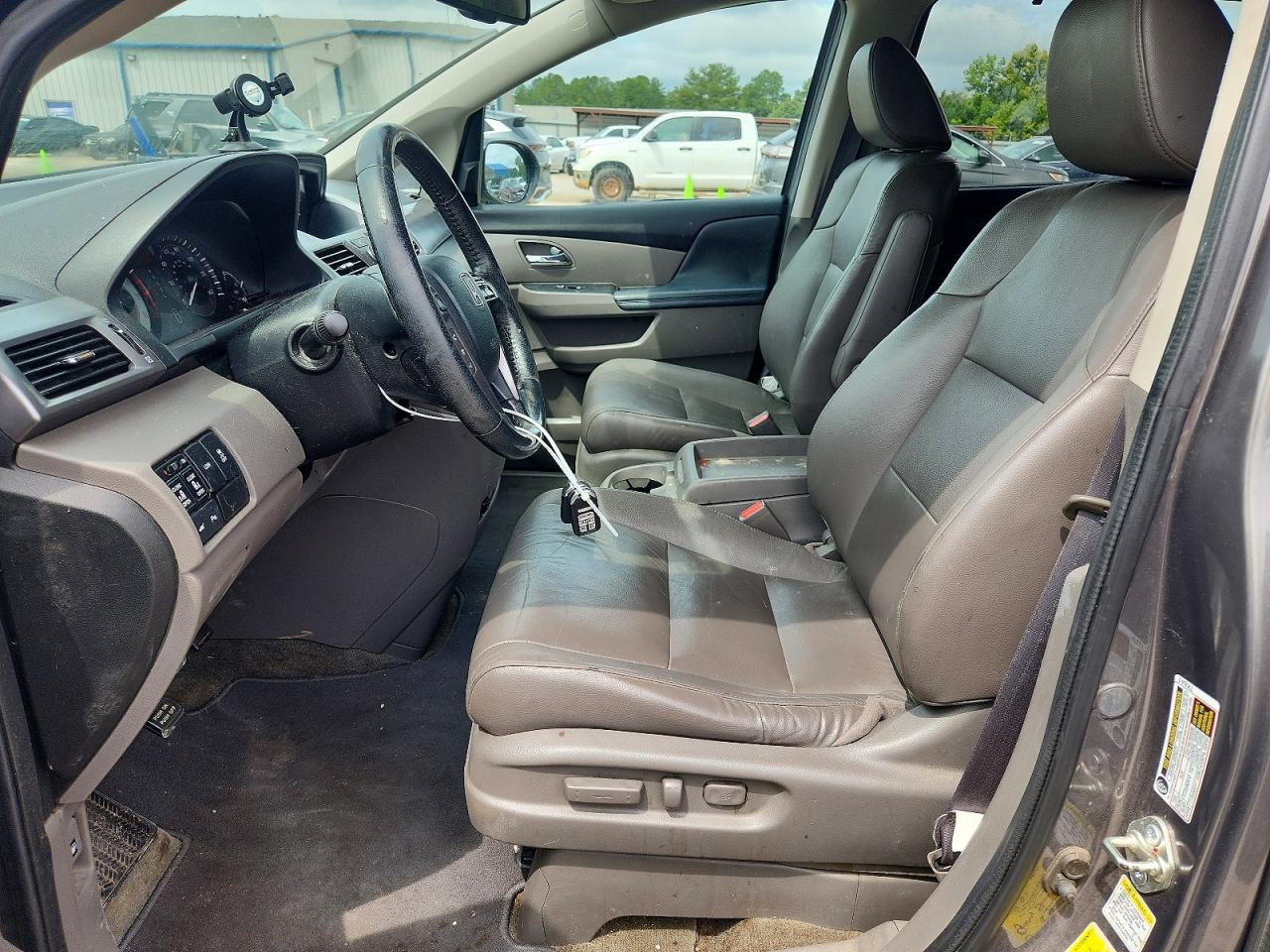 2014 Honda Odyssey Touring Gray vin: 5FNRL5H9XEB125451