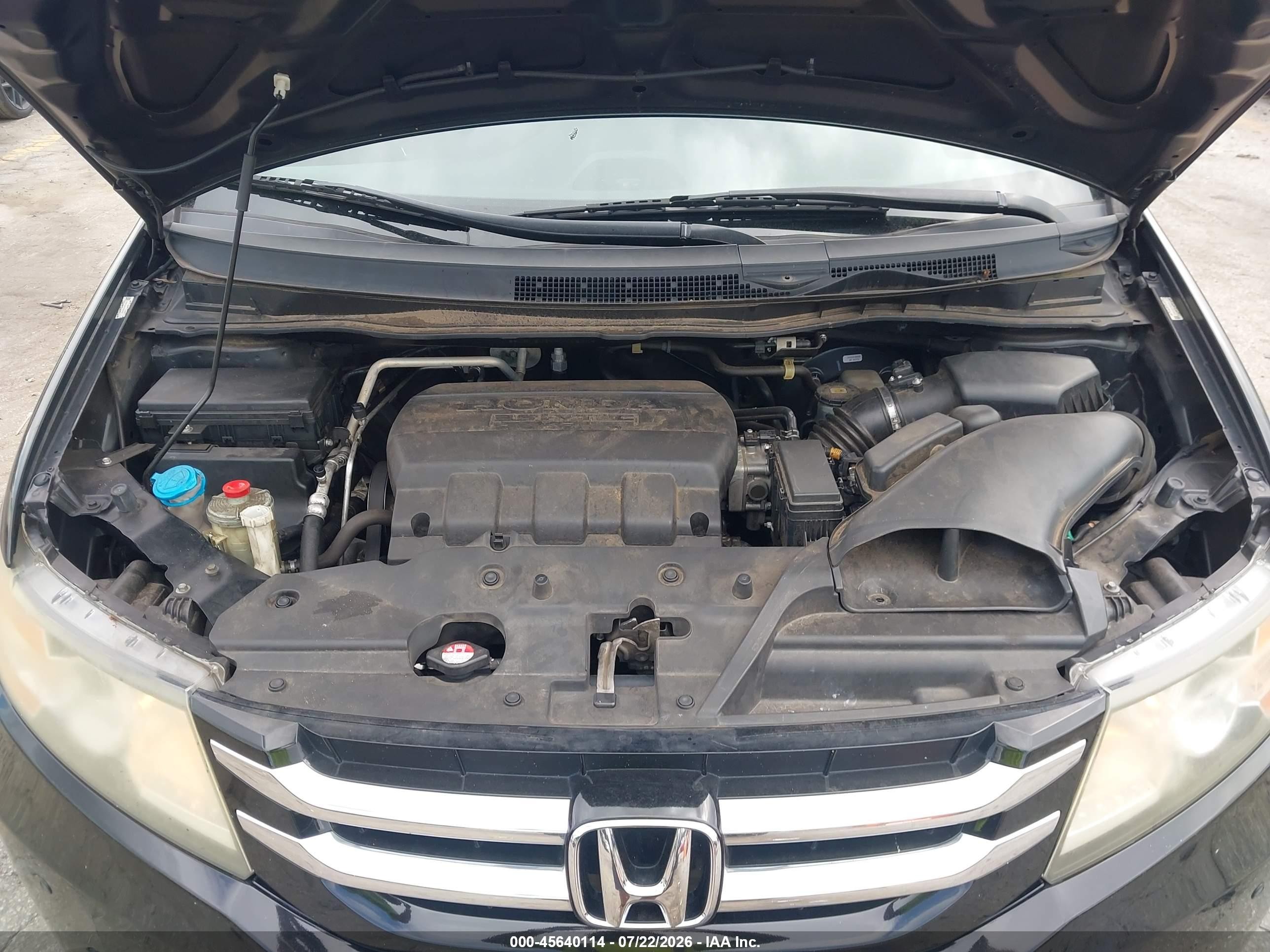 2015 Honda Odyssey Touring/touring Elite Black vin: 5FNRL5H9XFB065009