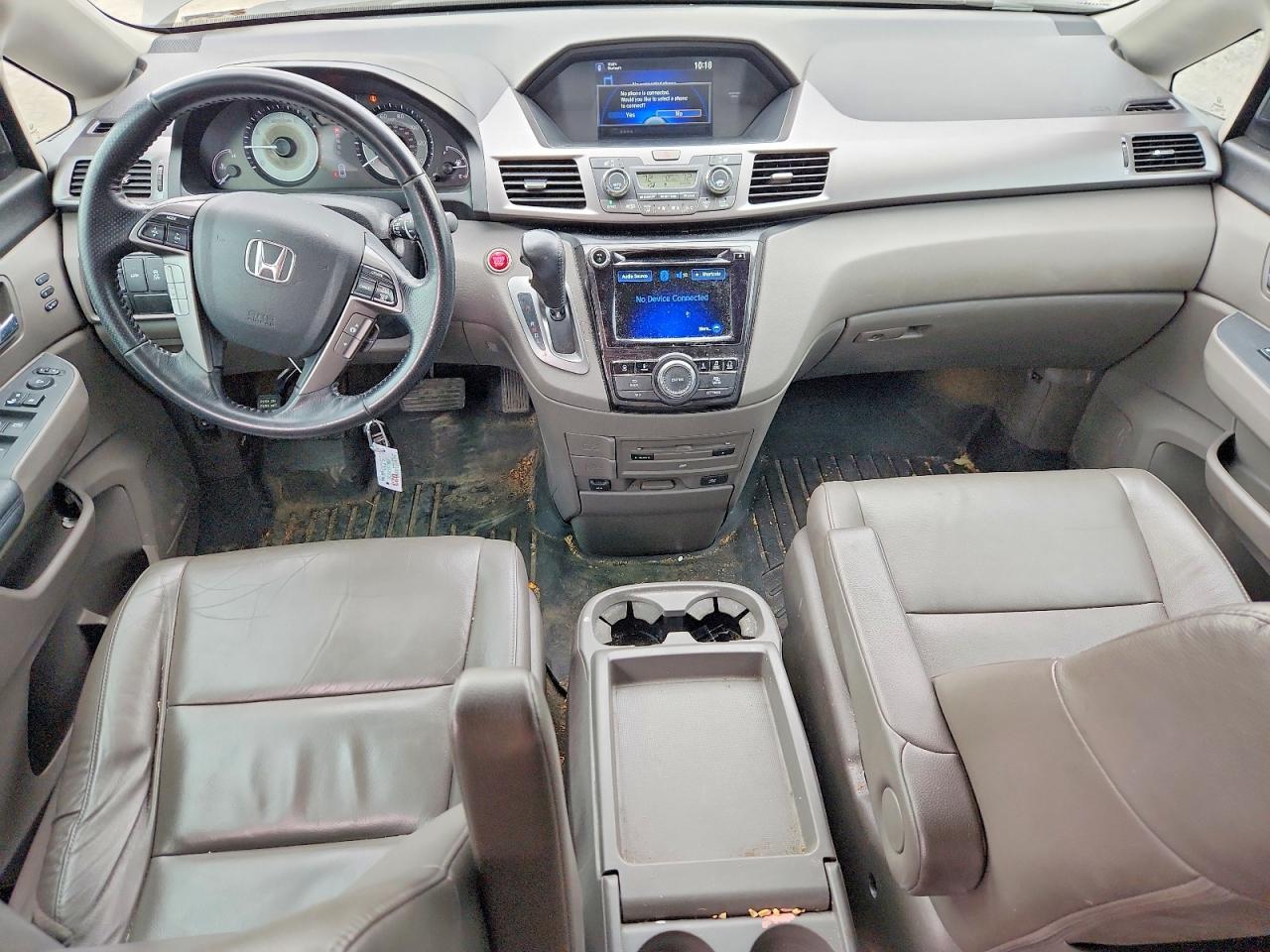 2015 Honda Odyssey Touring Серый vin: 5FNRL5H9XFB075913