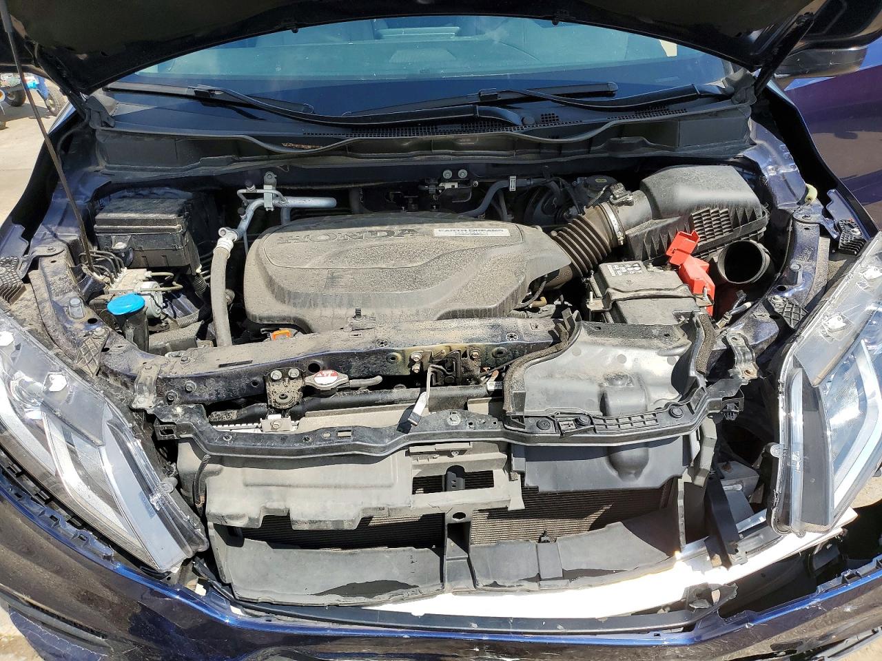 2019 Honda Odyssey Lx Blue vin: 5FNRL6H22KB104159
