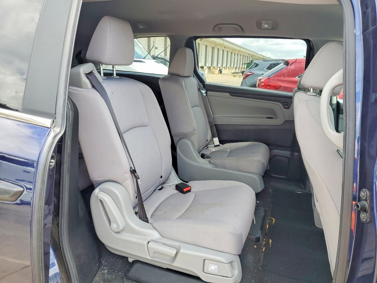 2019 Honda Odyssey Lx Blue vin: 5FNRL6H22KB104159
