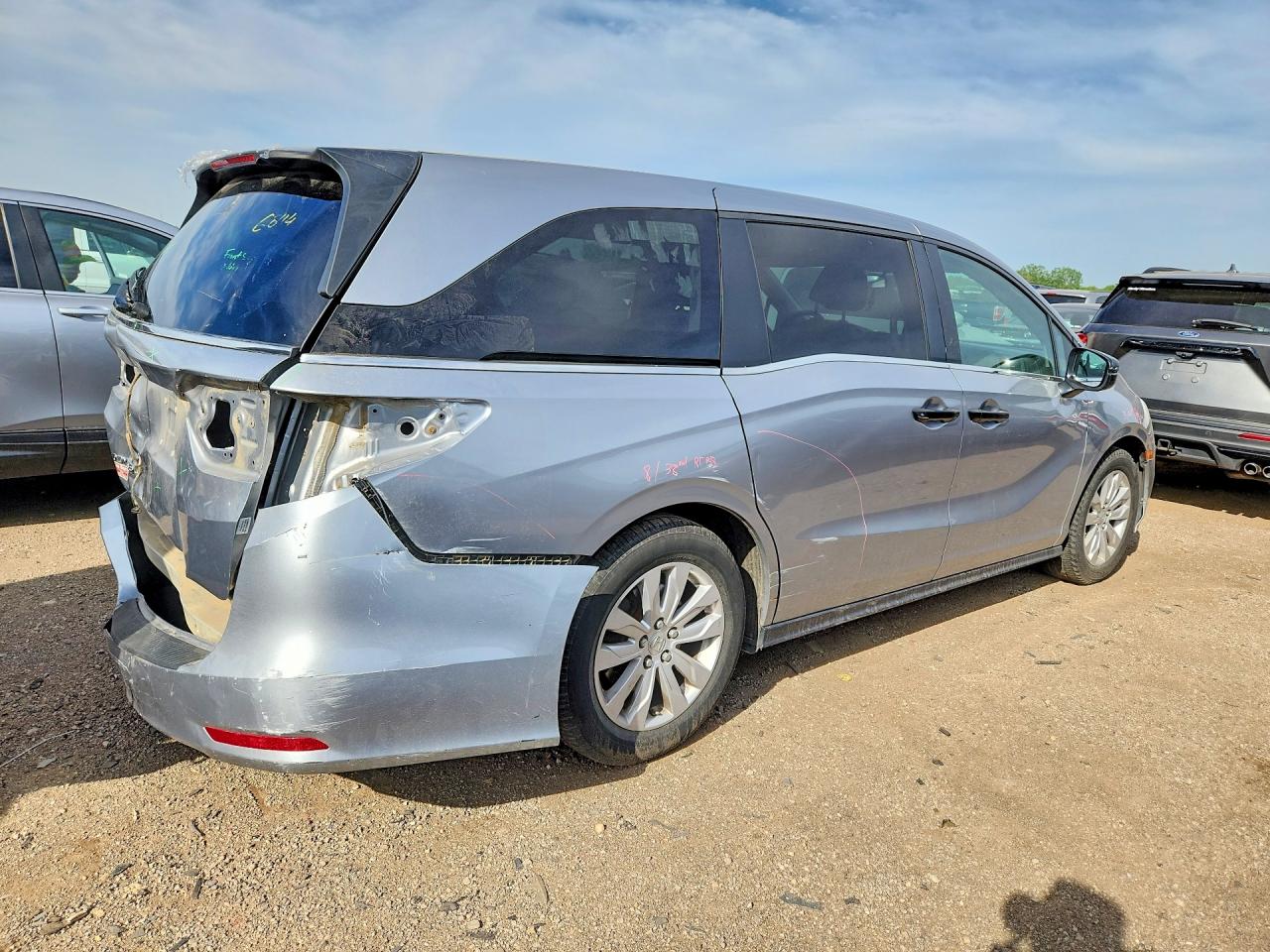 2019 Honda Odyssey Lx Серебряный vin: 5FNRL6H23KB045543