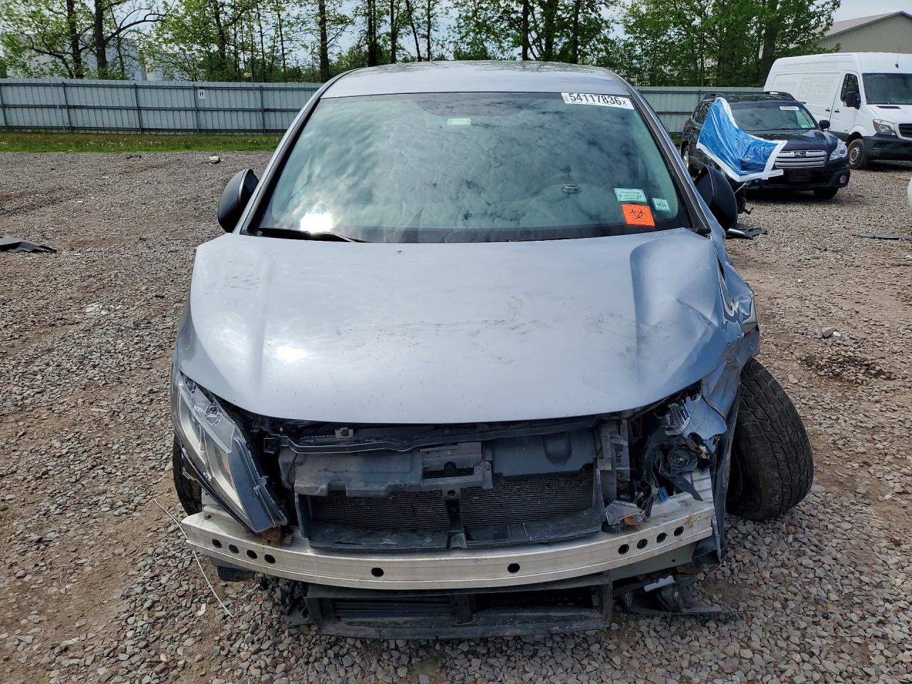 2019 Honda Odyssey Lx Silver vin: 5FNRL6H23KB125084