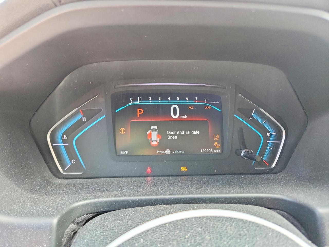 2019 Honda Odyssey Ex White vin: 5FNRL6H50KB062181