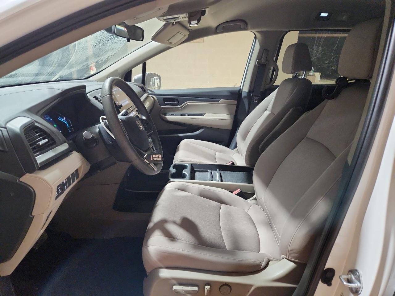 2021 Honda Odyssey Ex White vin: 5FNRL6H50MB044153
