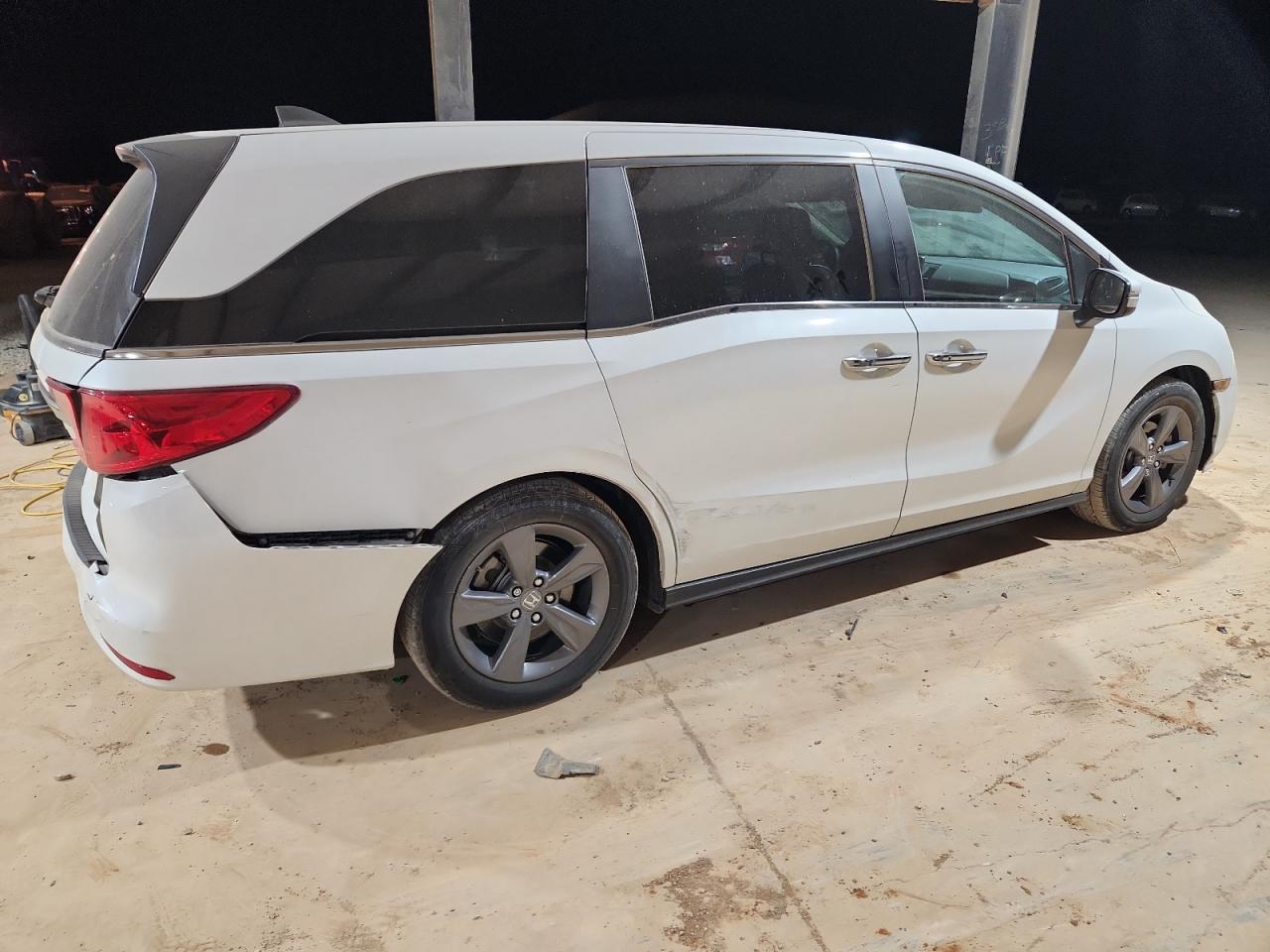 2021 Honda Odyssey Ex White vin: 5FNRL6H50MB044153