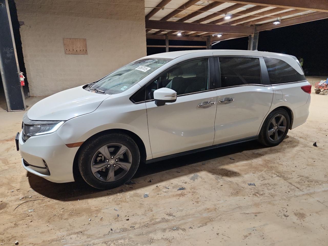 2021 Honda Odyssey Ex Белый vin: 5FNRL6H50MB044153