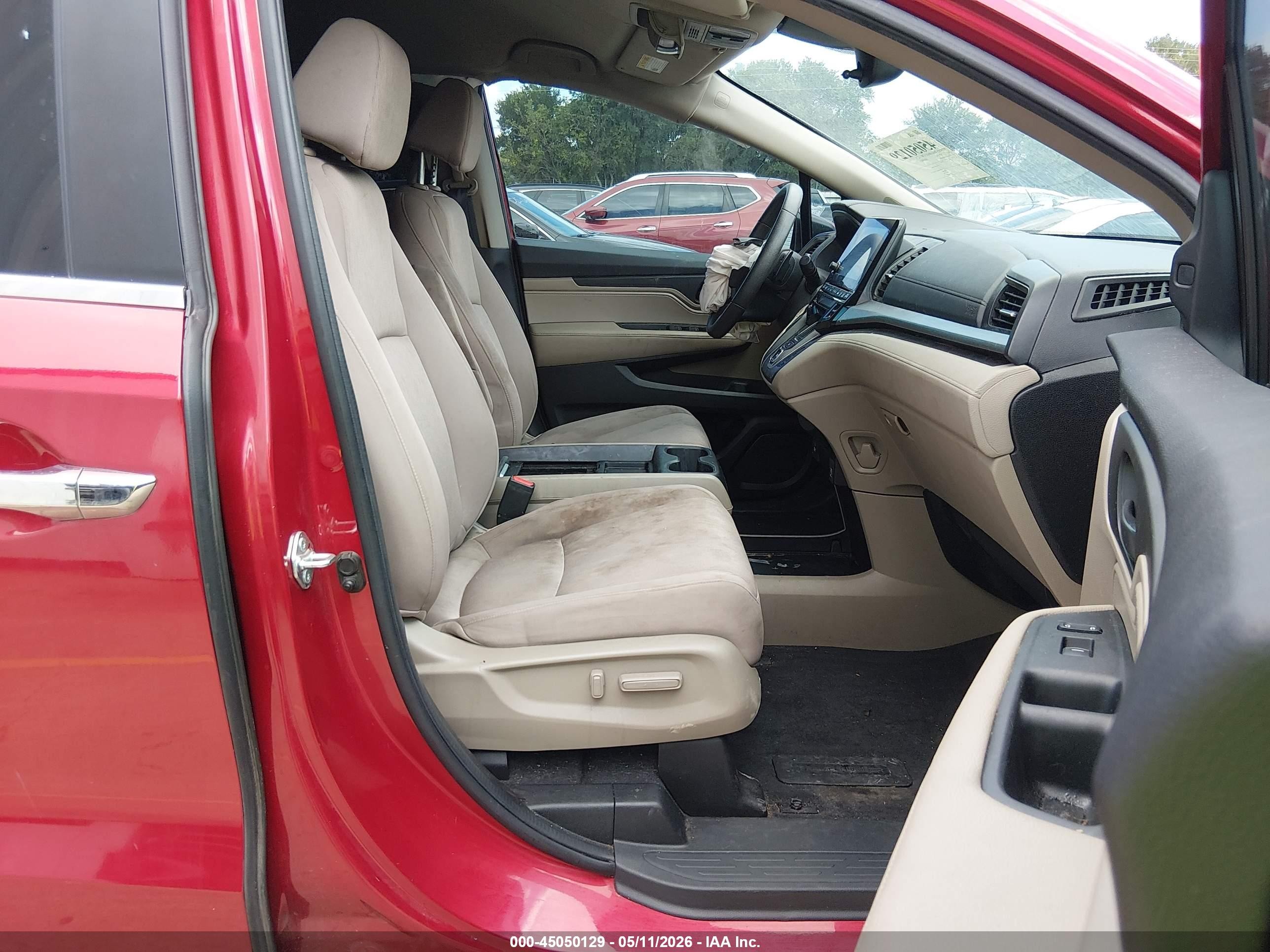2024 Honda Odyssey Ex Красный vin: 5FNRL6H50RB054866