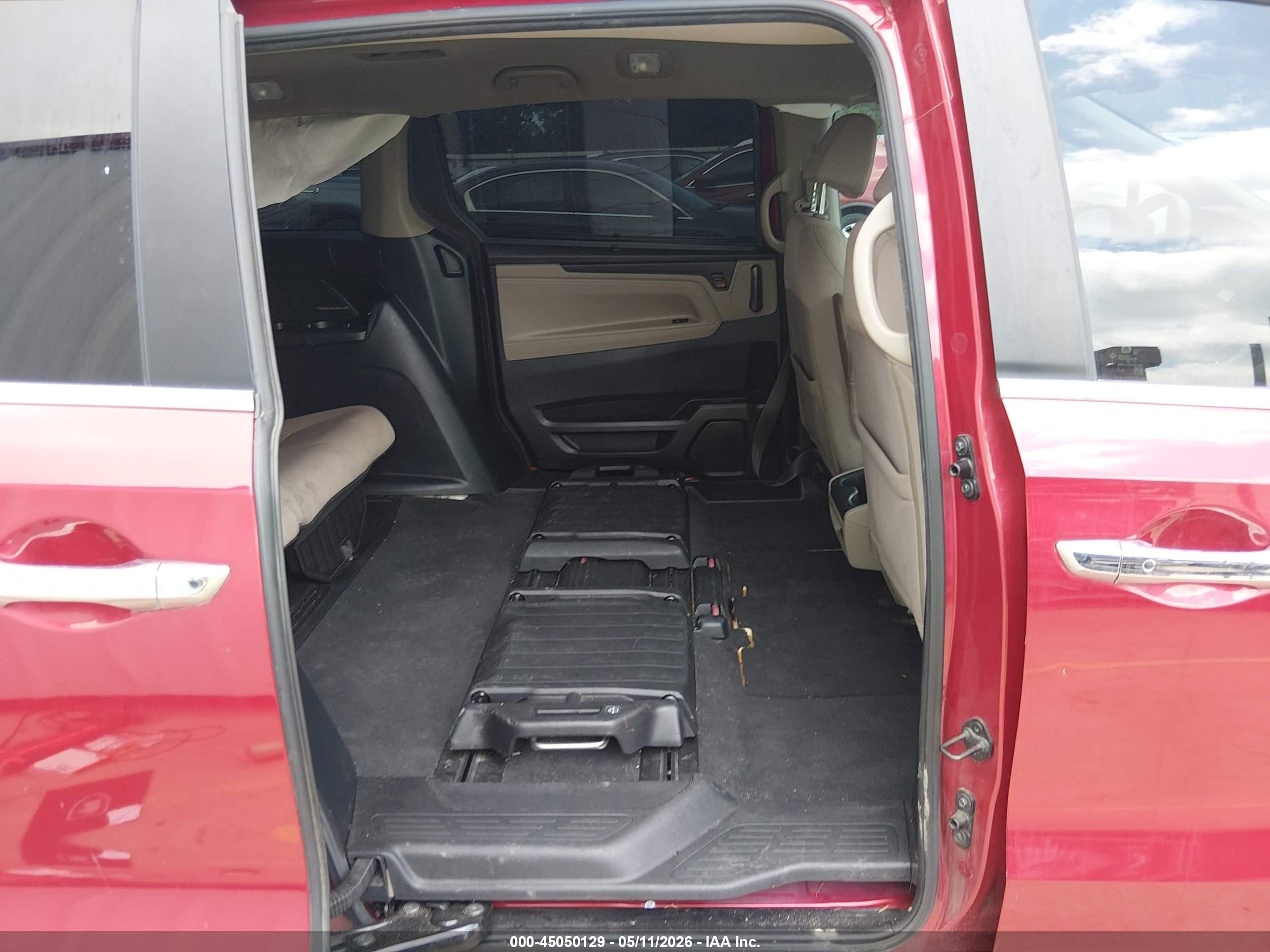 2024 Honda Odyssey Ex Красный vin: 5FNRL6H50RB054866
