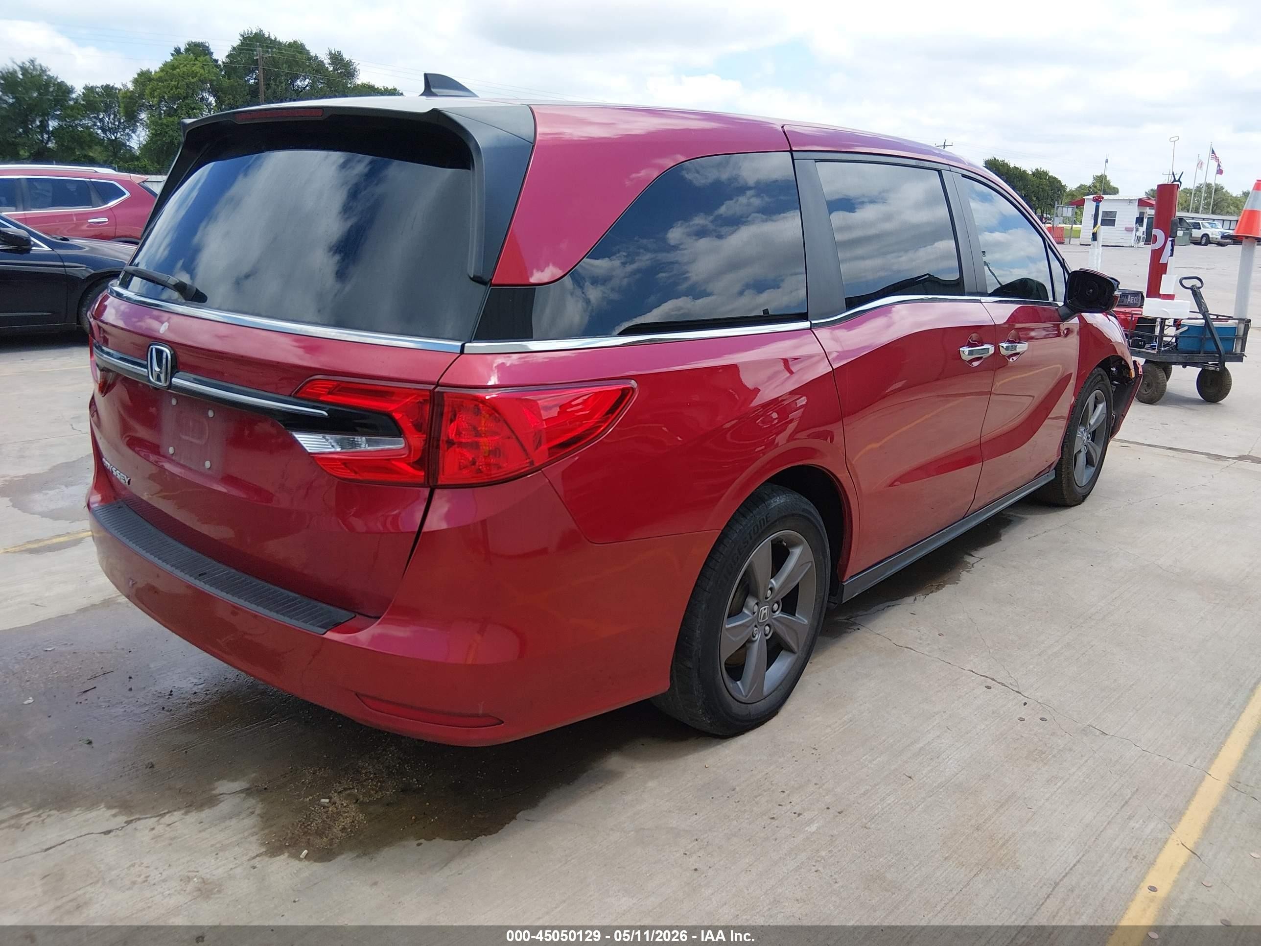 2024 Honda Odyssey Ex Красный vin: 5FNRL6H50RB054866