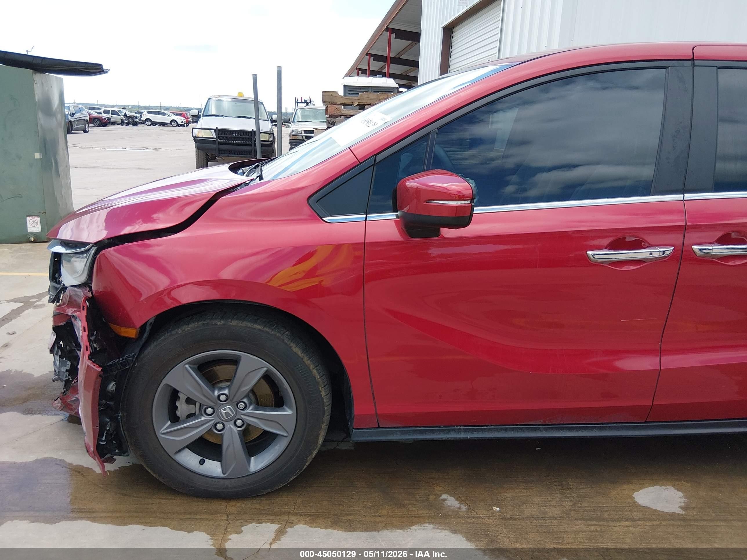 2024 Honda Odyssey Ex Красный vin: 5FNRL6H50RB054866