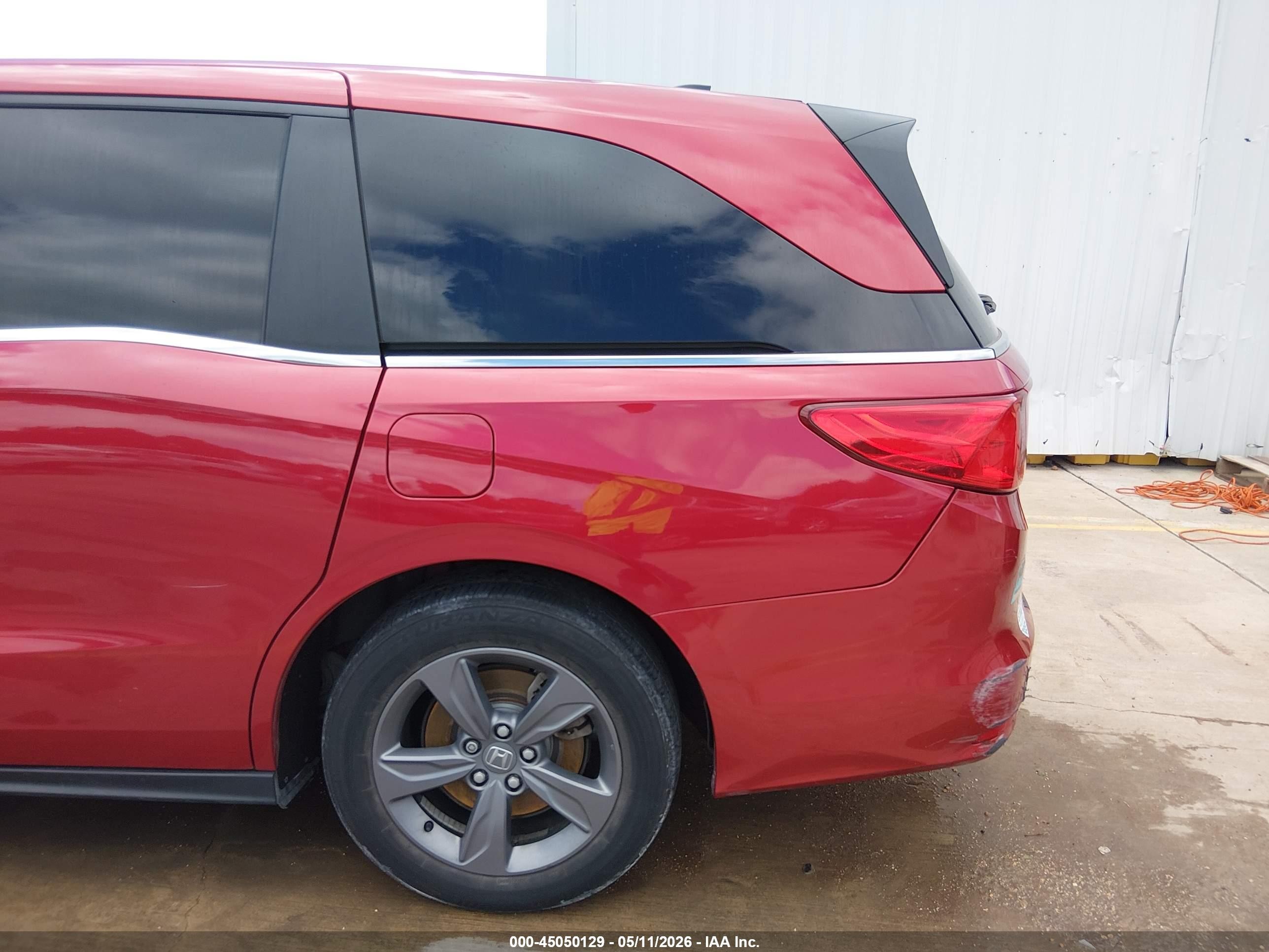 2024 Honda Odyssey Ex Красный vin: 5FNRL6H50RB054866
