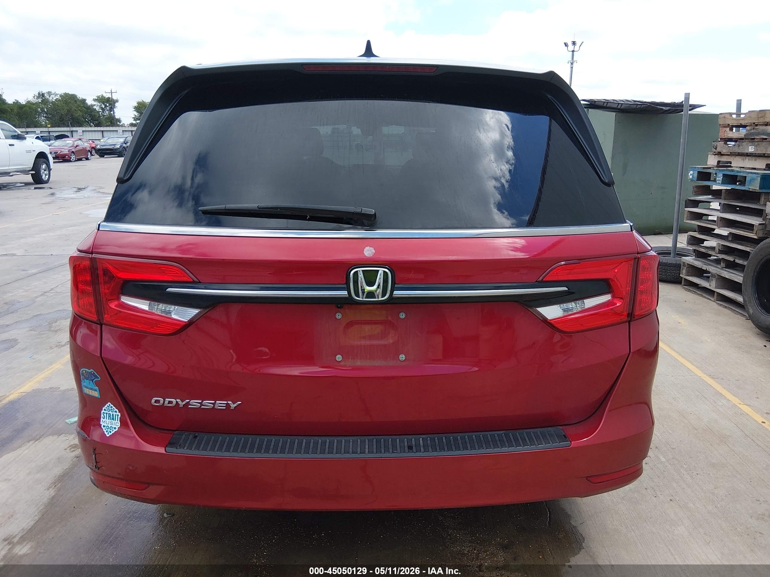 2024 Honda Odyssey Ex Красный vin: 5FNRL6H50RB054866
