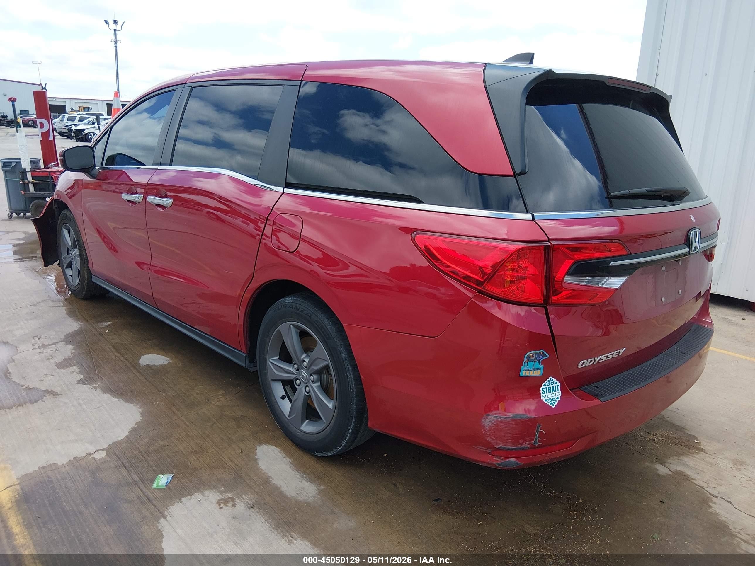 2024 Honda Odyssey Ex Красный vin: 5FNRL6H50RB054866