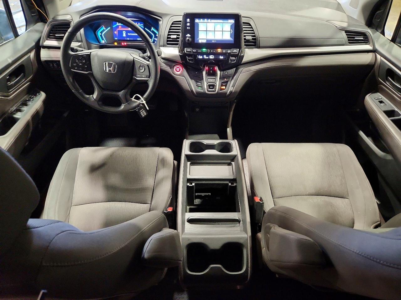2018 Honda Odyssey Ex Gray vin: 5FNRL6H54JB081461