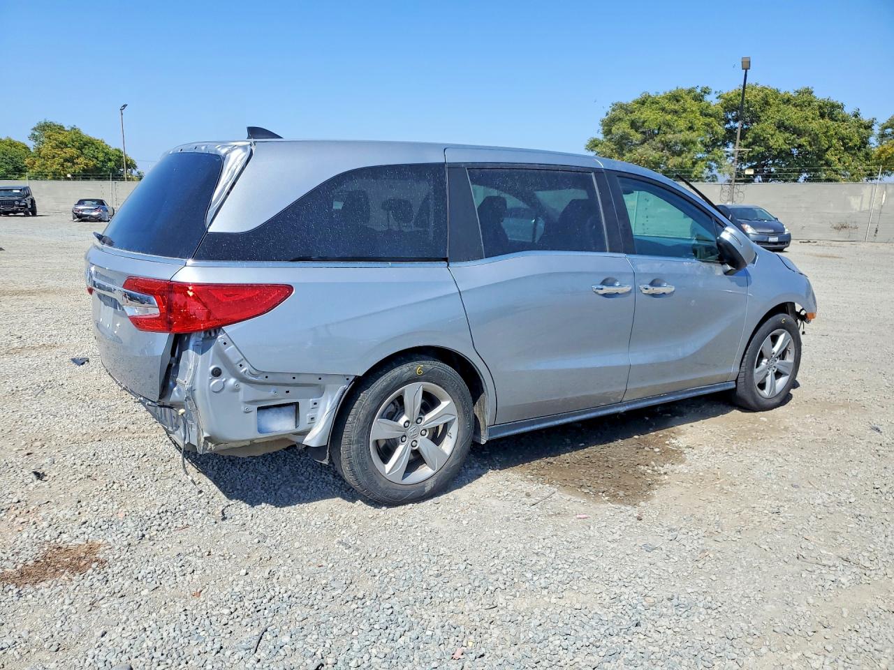 2019 Honda Odyssey Ex Silver vin: 5FNRL6H55KB110189