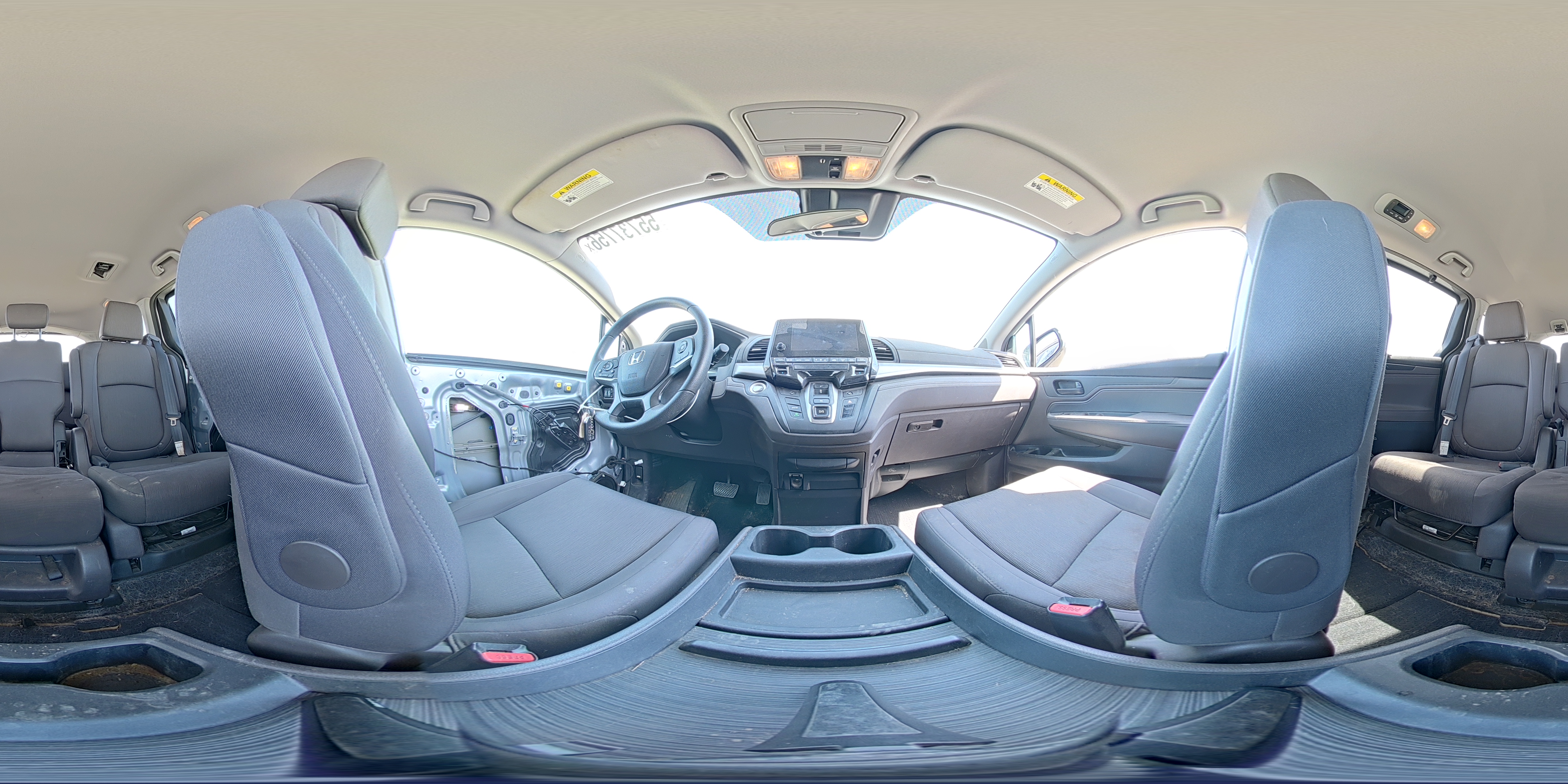 2019 Honda Odyssey Ex Silver vin: 5FNRL6H55KB110189