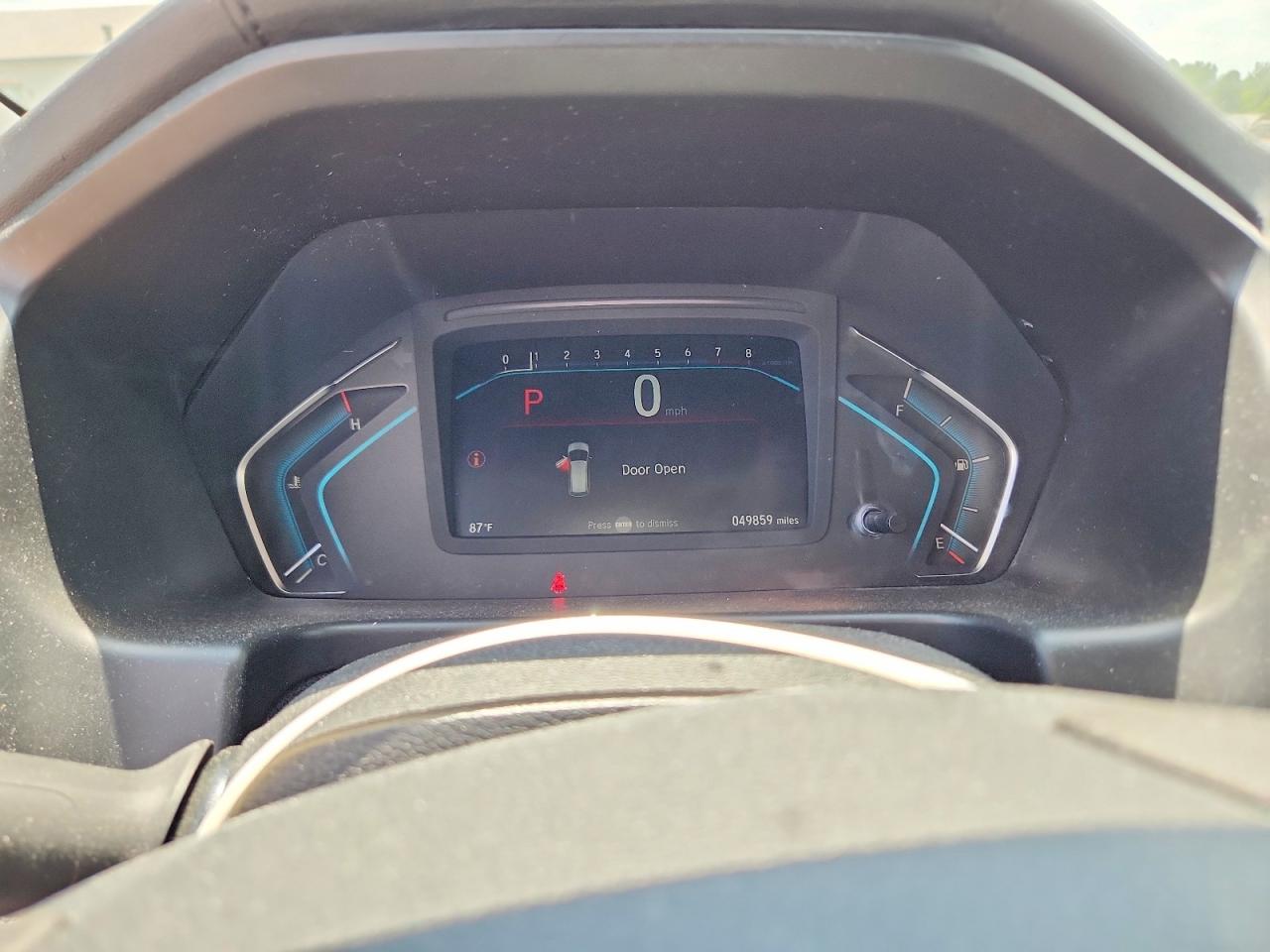 2019 Honda Odyssey Ex Blue vin: 5FNRL6H55KB130250