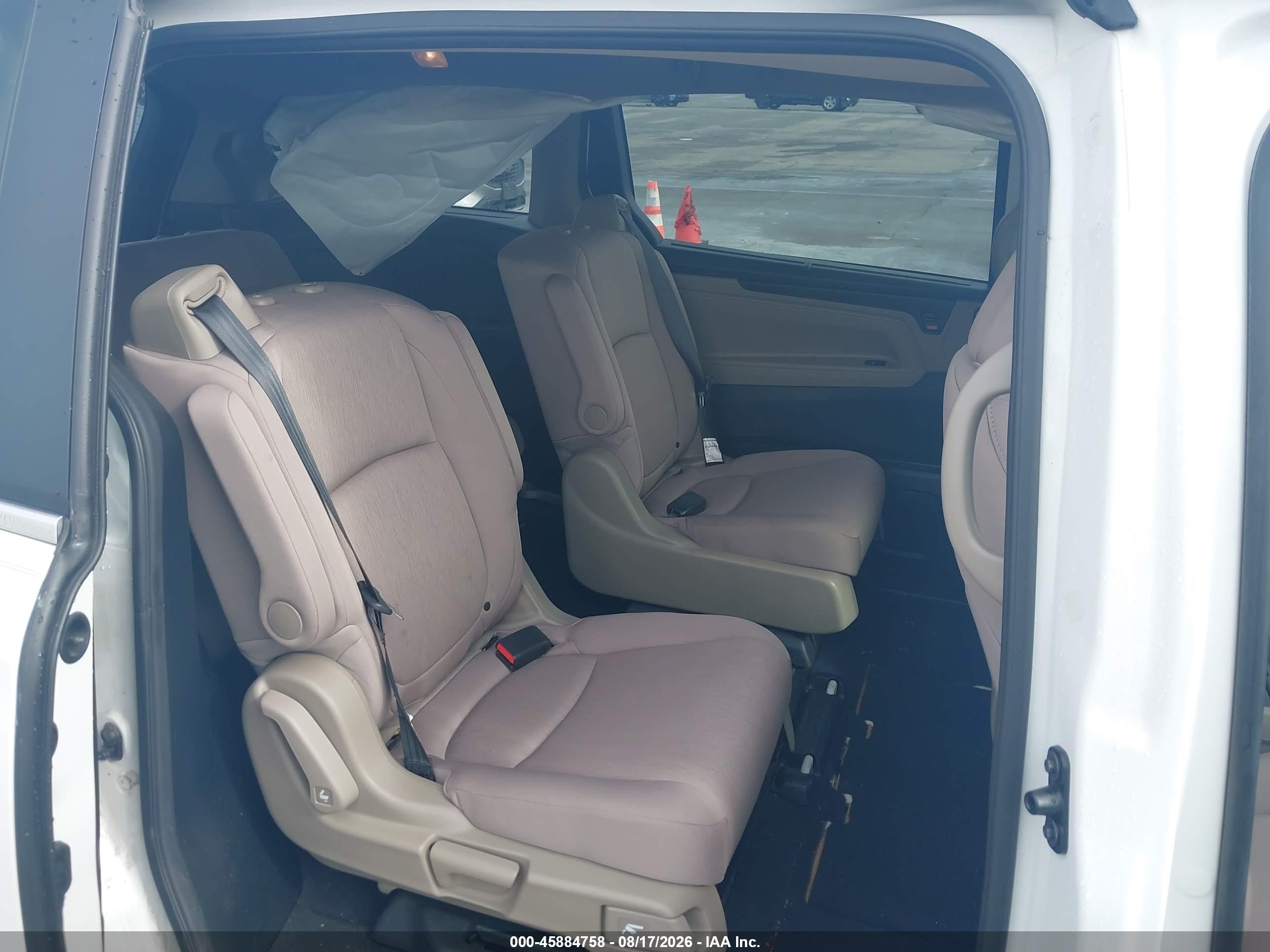 2021 Honda Odyssey Ex White vin: 5FNRL6H55MB013688