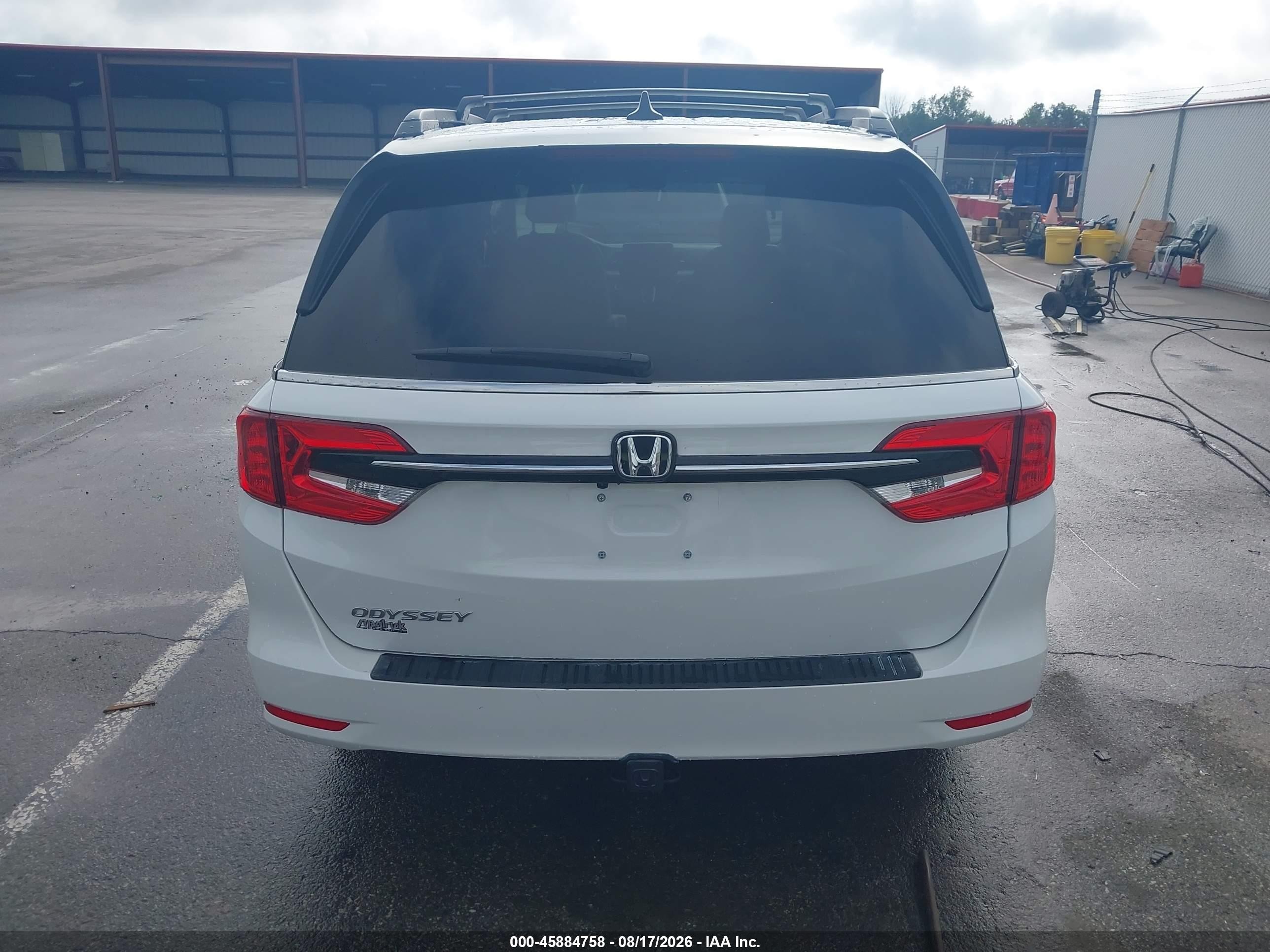 2021 Honda Odyssey Ex White vin: 5FNRL6H55MB013688